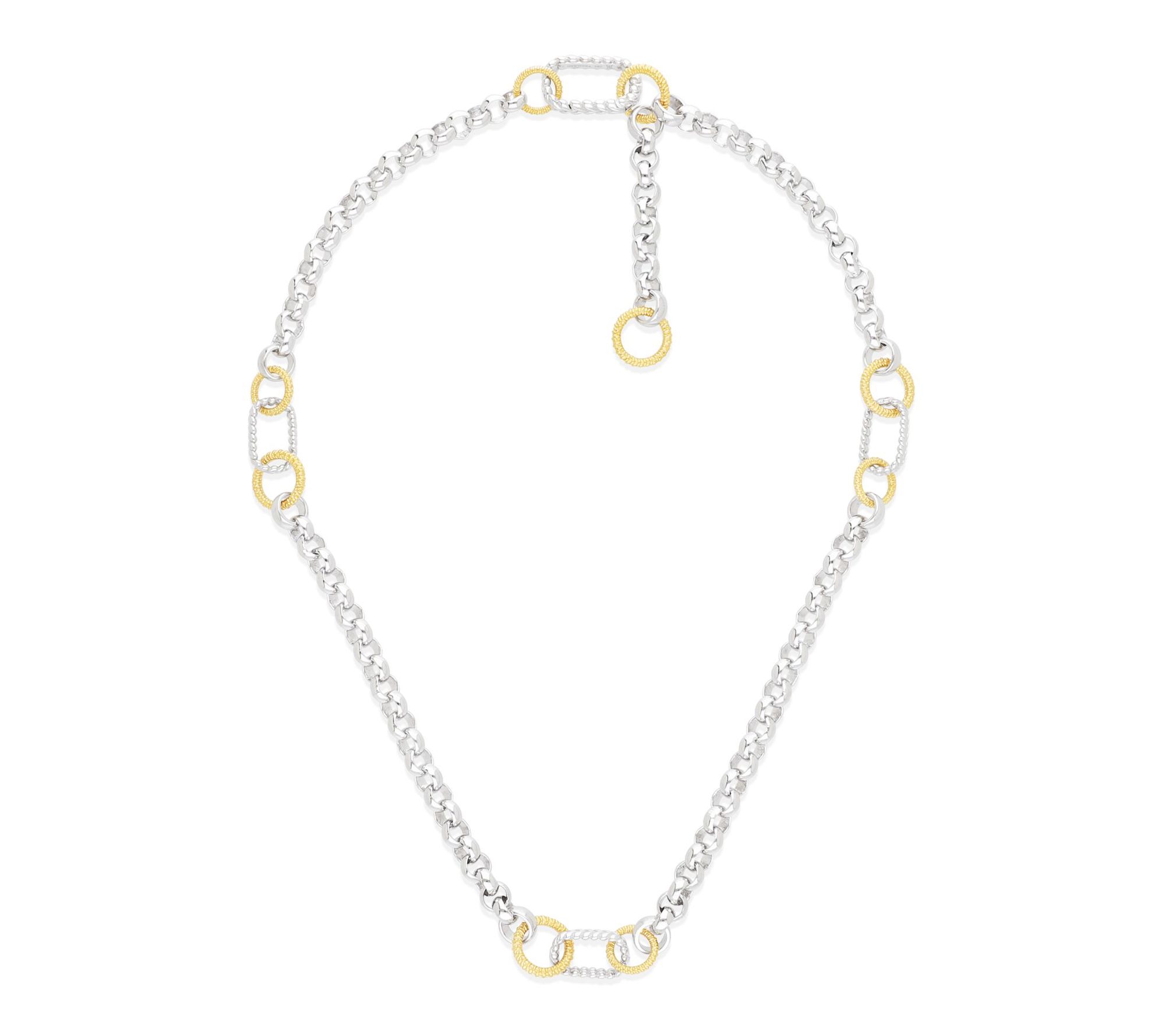 Tiffany Kay Studio Sterling Silver & 14K Gold Clad Necklace