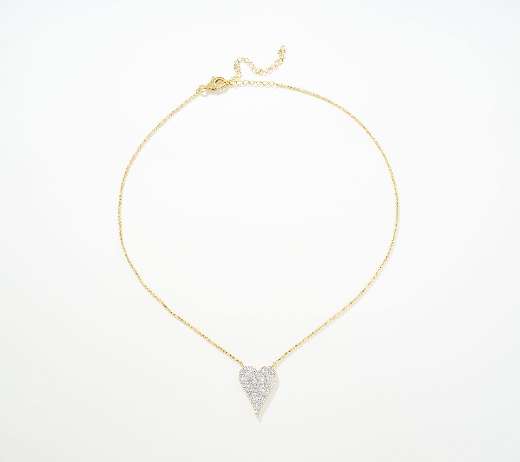 JEN by Jennifer Miller Lab Grown Diamond 1.50ct Heart Necklace