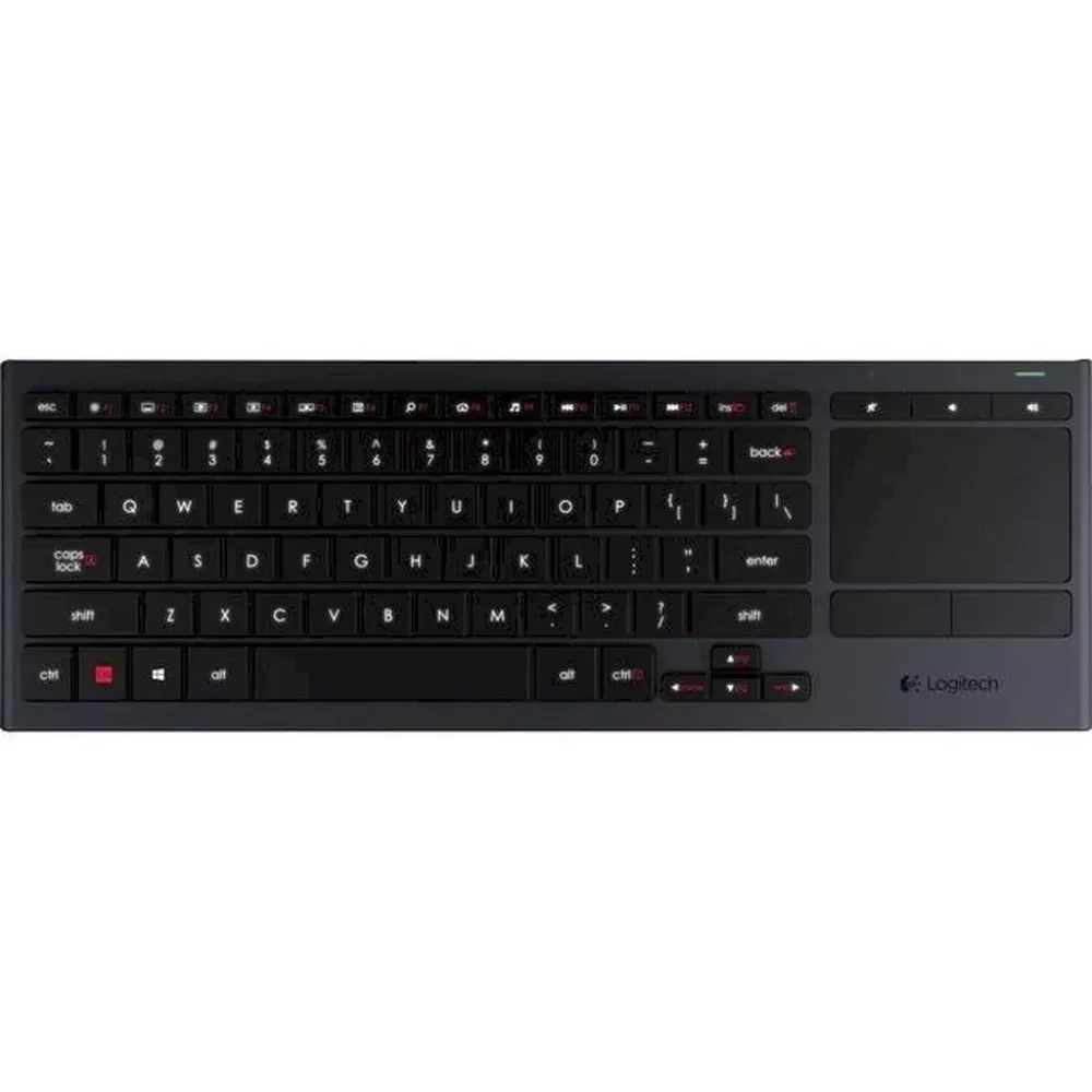 Logitech Illuminated Living-Room Keyboard K830 - Wireless Connectivity - Bluetooth