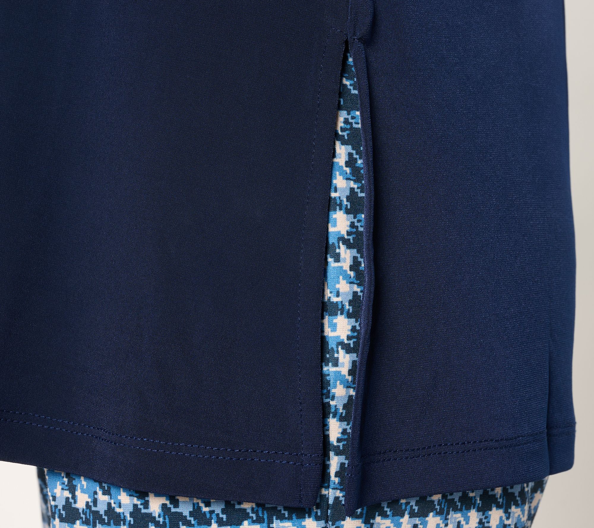 Susan Graver Essentials Liquid Knit Crew Neck Top