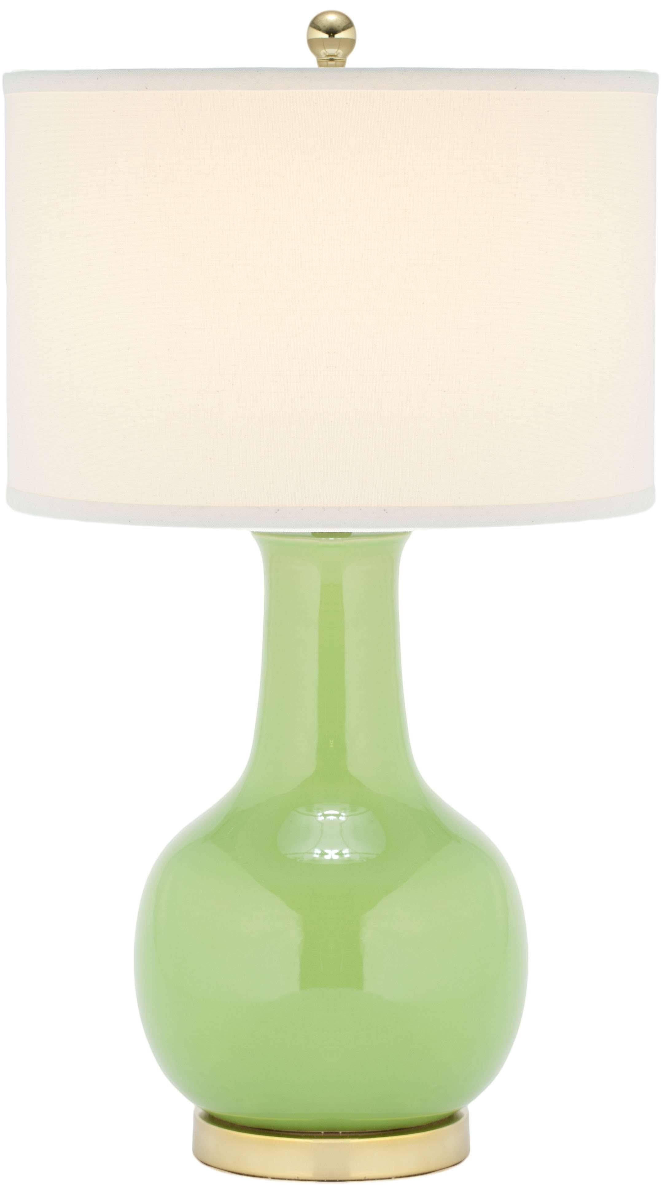 Safavieh Paris Ceramic Table Lamp - Green