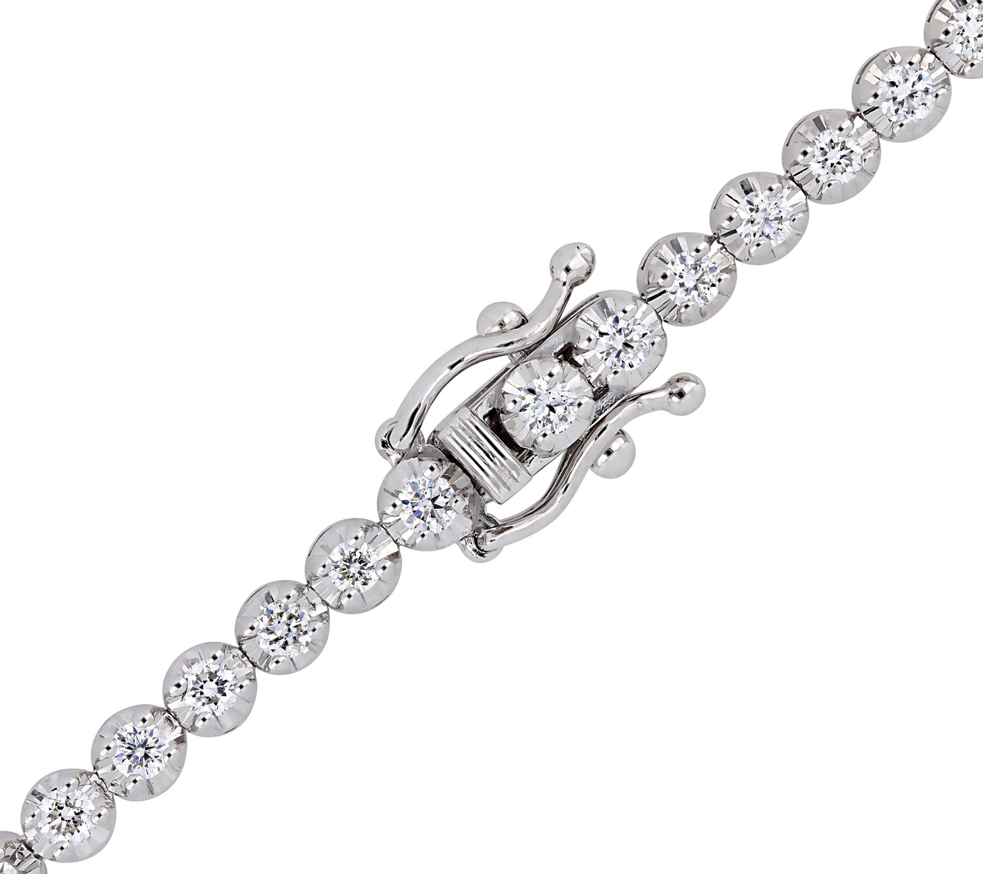 Affinity 1.65 cttw Diamond Tennis Bracelet, 14K