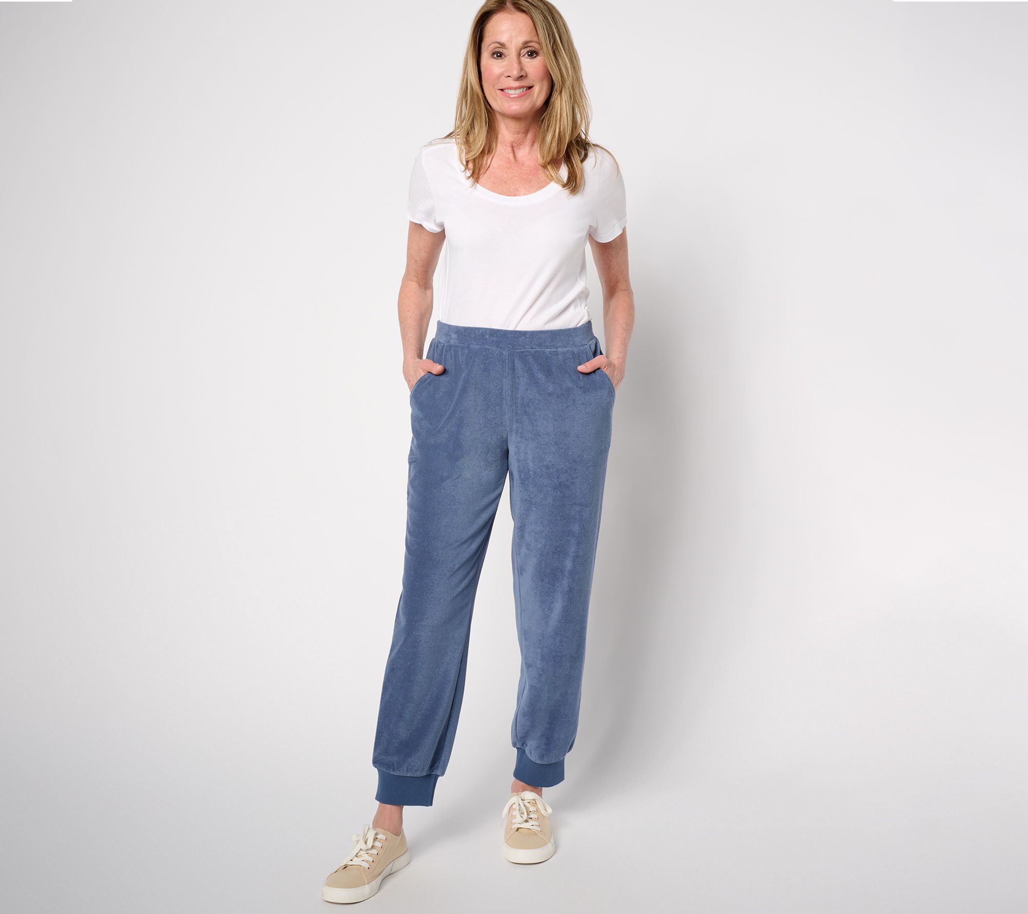 Martha Stewart Signature Regular Knit Jogger Ankle Pants