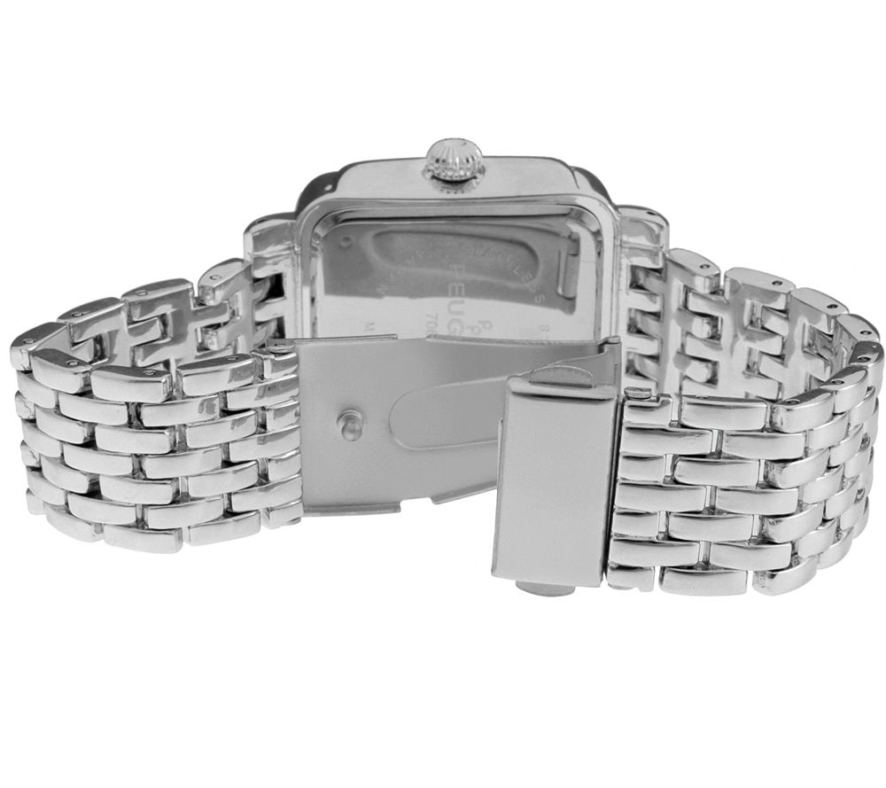 Peugeot Women's Silvertone MOP-Dial Bracelet Watch