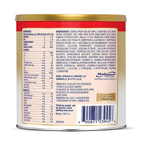 Enfamil Nutramigen Infant Formula - Hypoallergenic & lactose Fre...