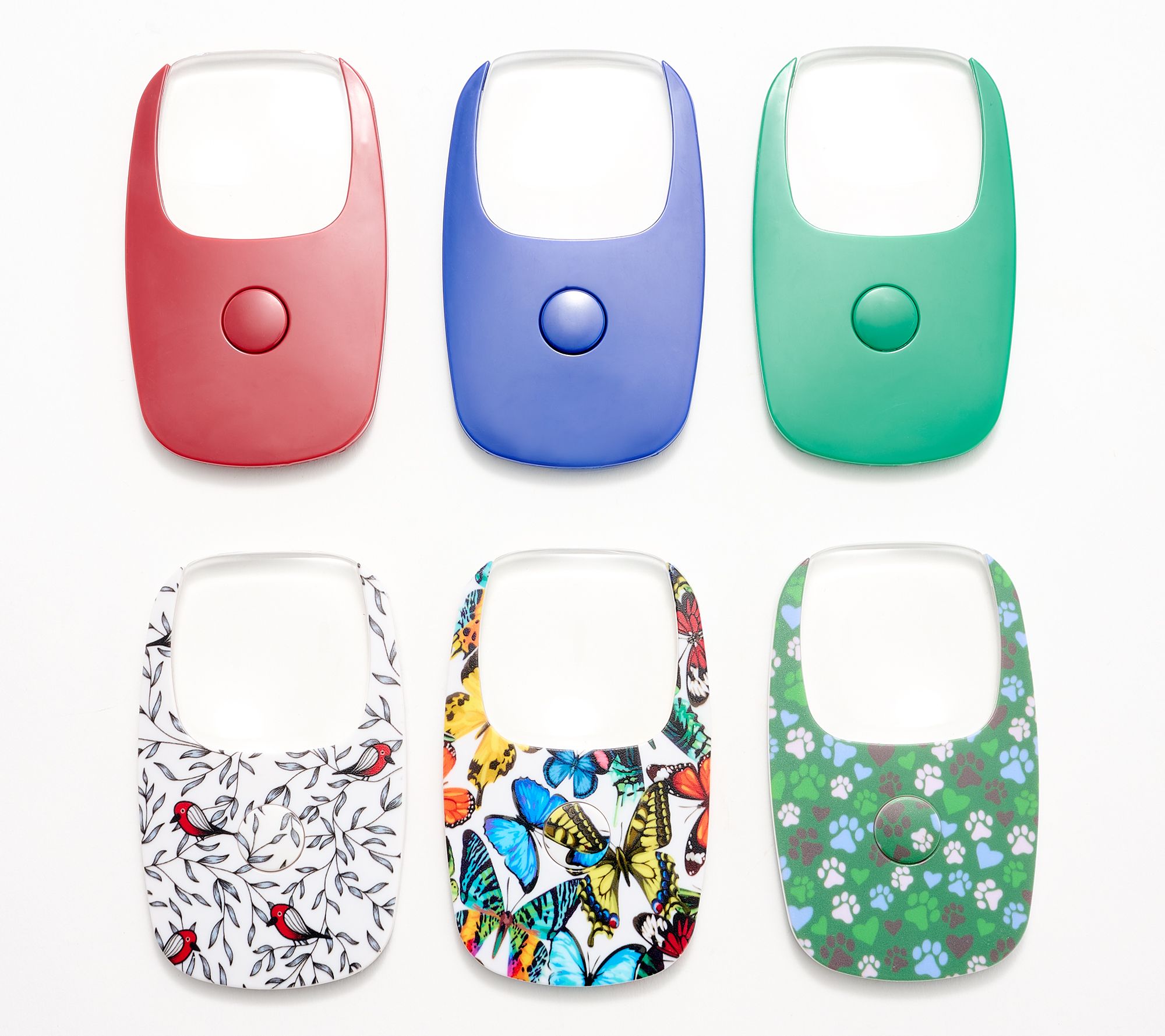 SecureBrite S/6 Compact Magnifiers w/ LED Light, Pouch & Giftbox