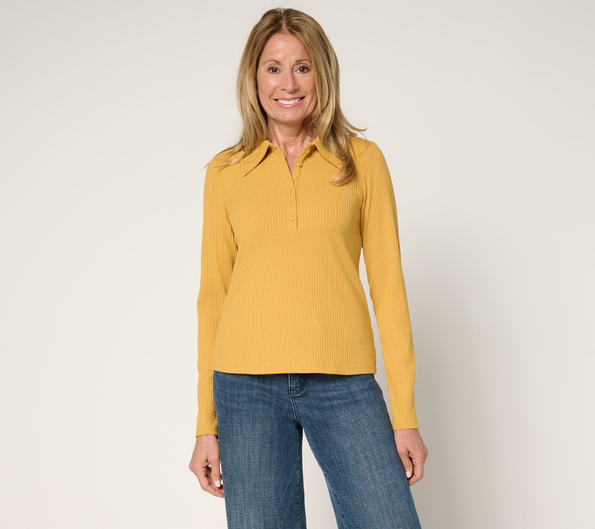 Me by Jennie Garth La Quinta Long Sleeve Top