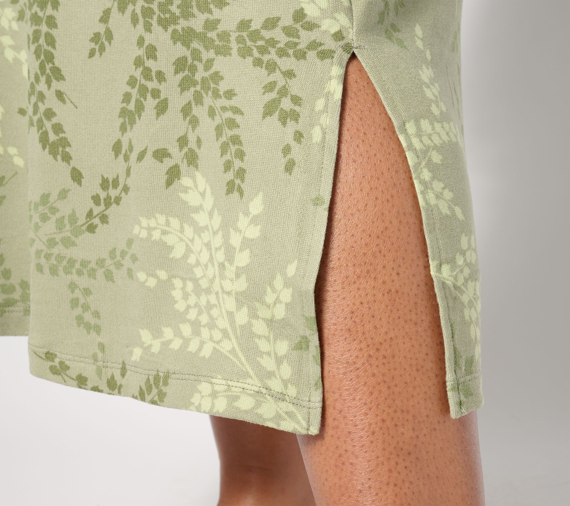 Stan Herman V-Neck Maxi Lounge Dress