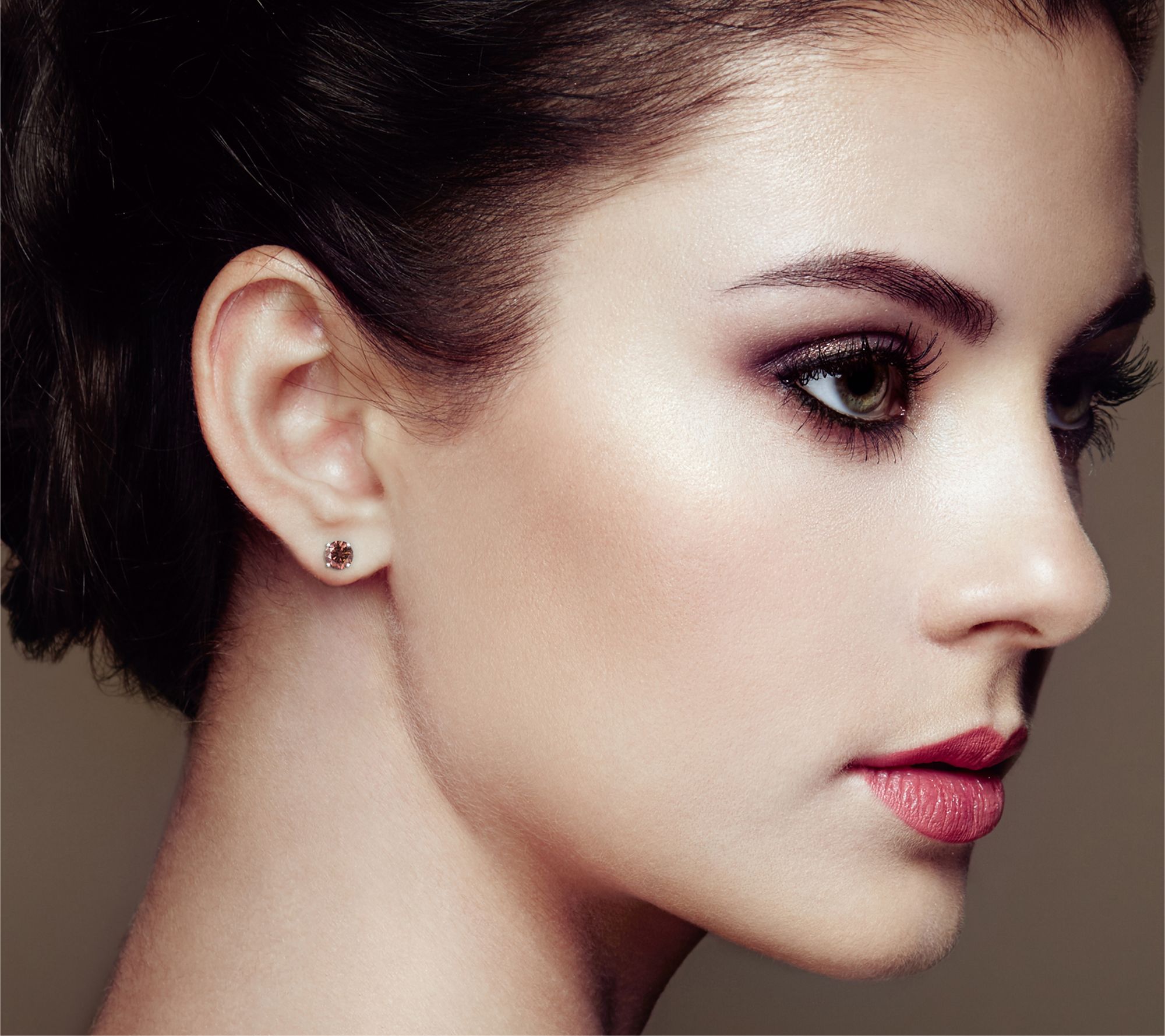 Haus of Brilliance Lab Grown Pink Diamond Earrings, 14K Gold