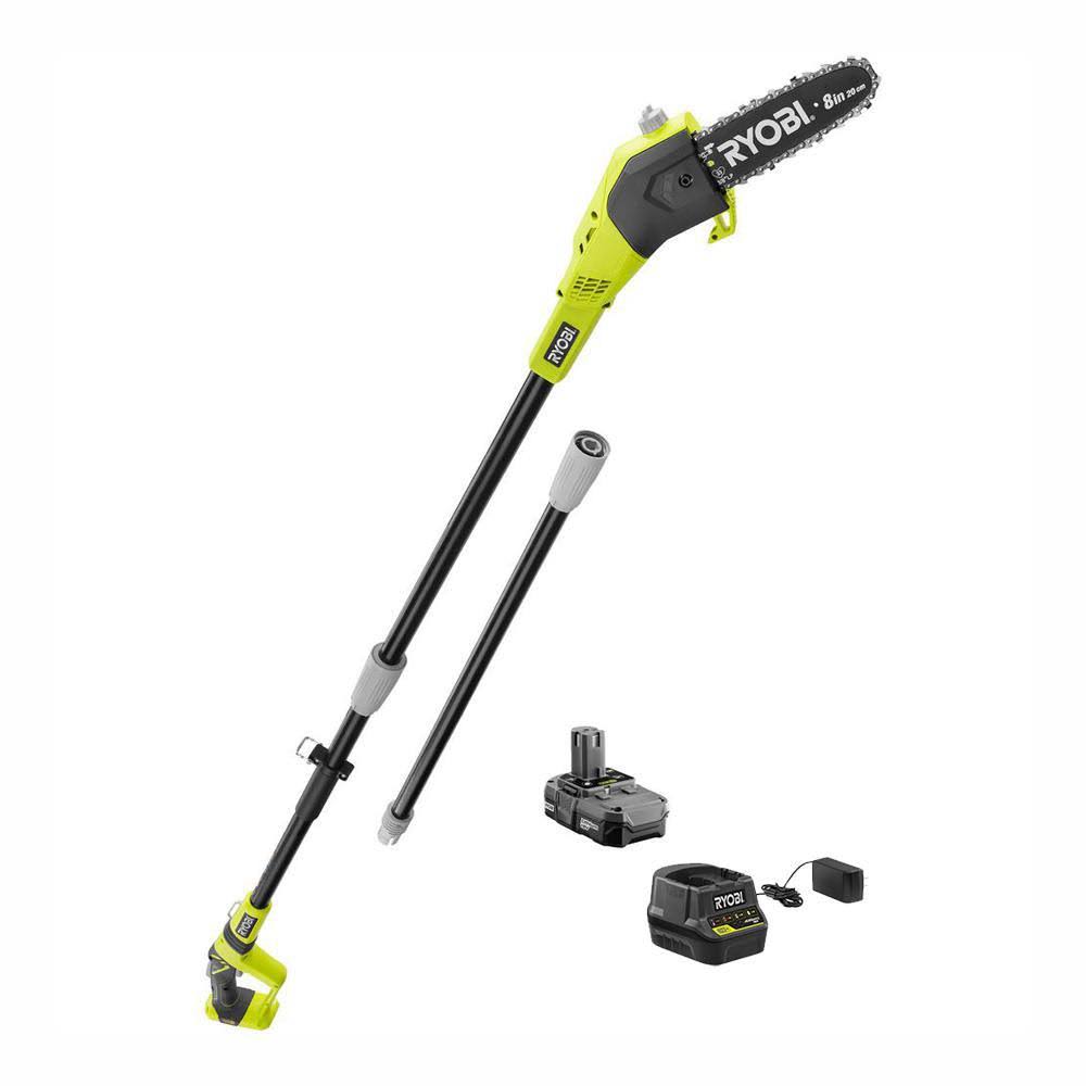 Ryobi ZRP4361 One Plus 18V Cordless Lithium-Ion 8 in. Pole Saw