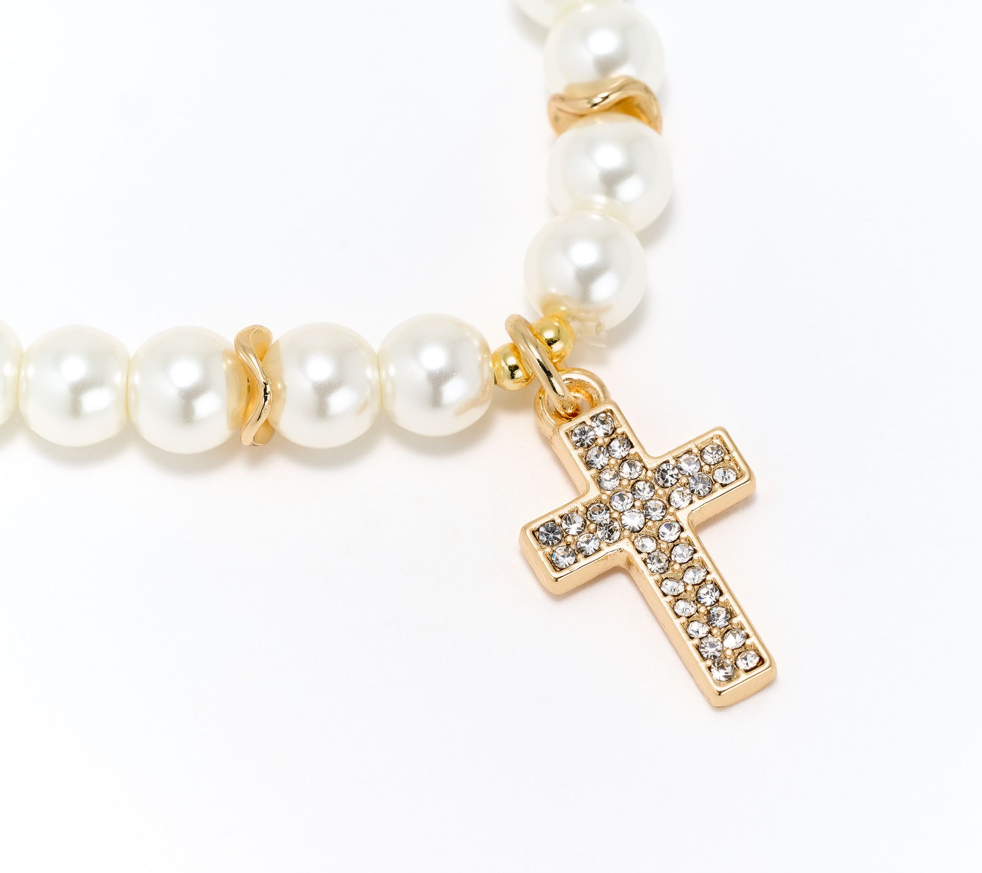 Always By My Side 3-Piece Faux Pearl Bracelets by Valerie