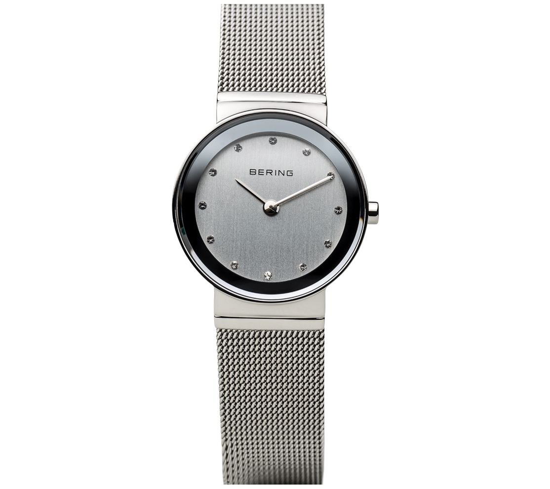 Bering Women's Stainless Mesh Bracelet Watch