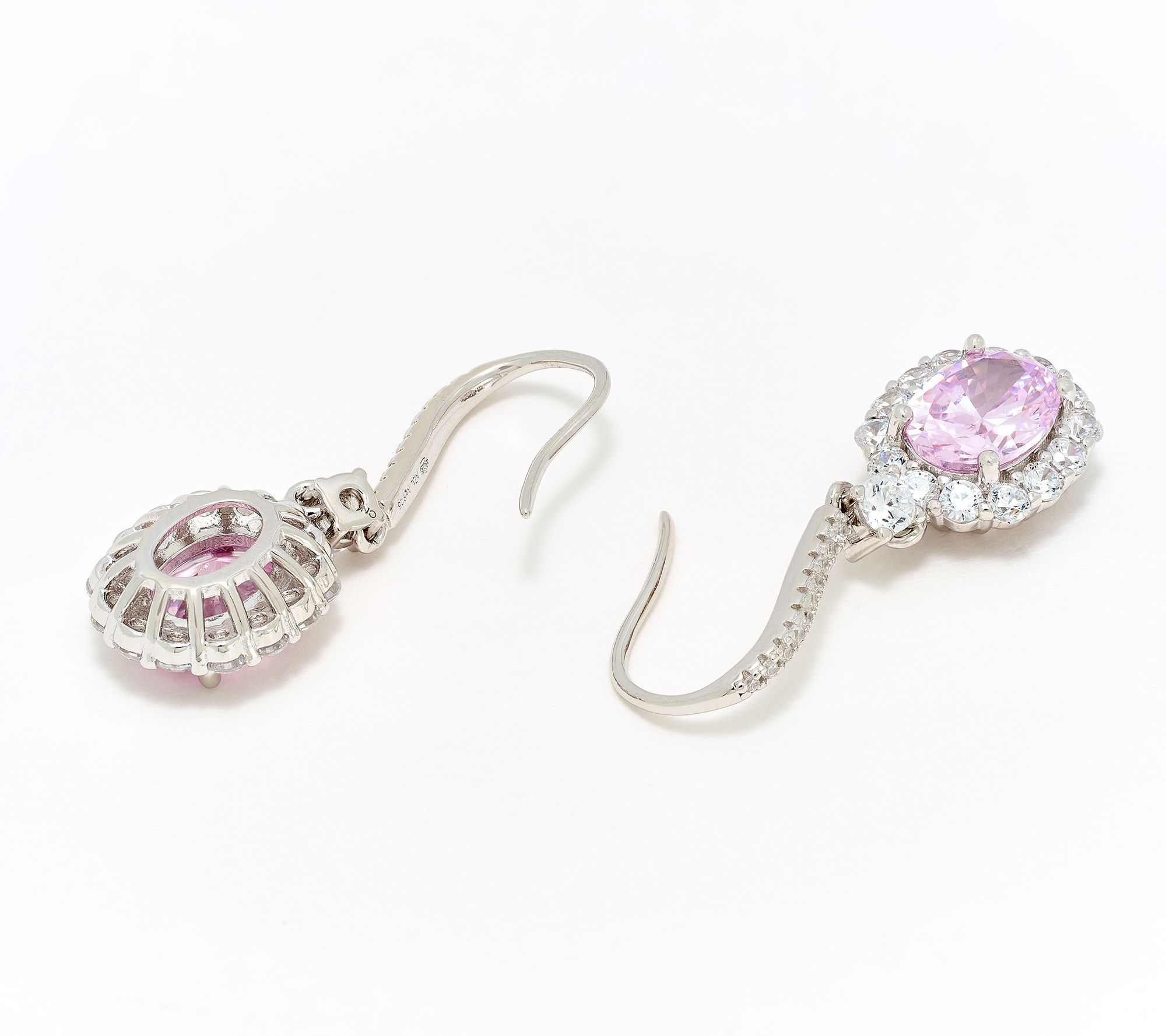 Kathy Hilton x Anna Zuckerman Kennedy Oval Earrings, Sterling Silver