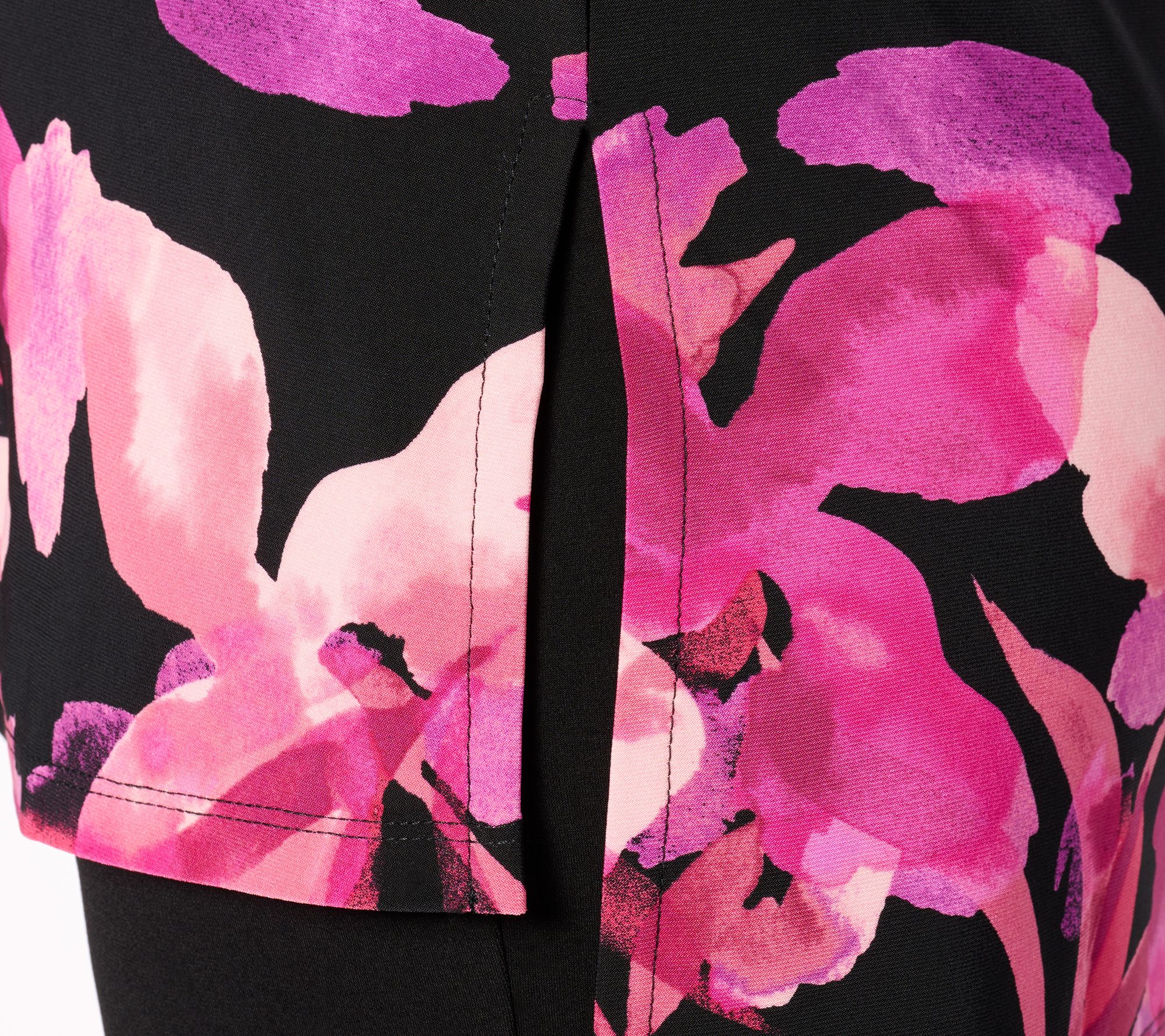 Dennis Basso Printed Italia Knit Floral Tunic