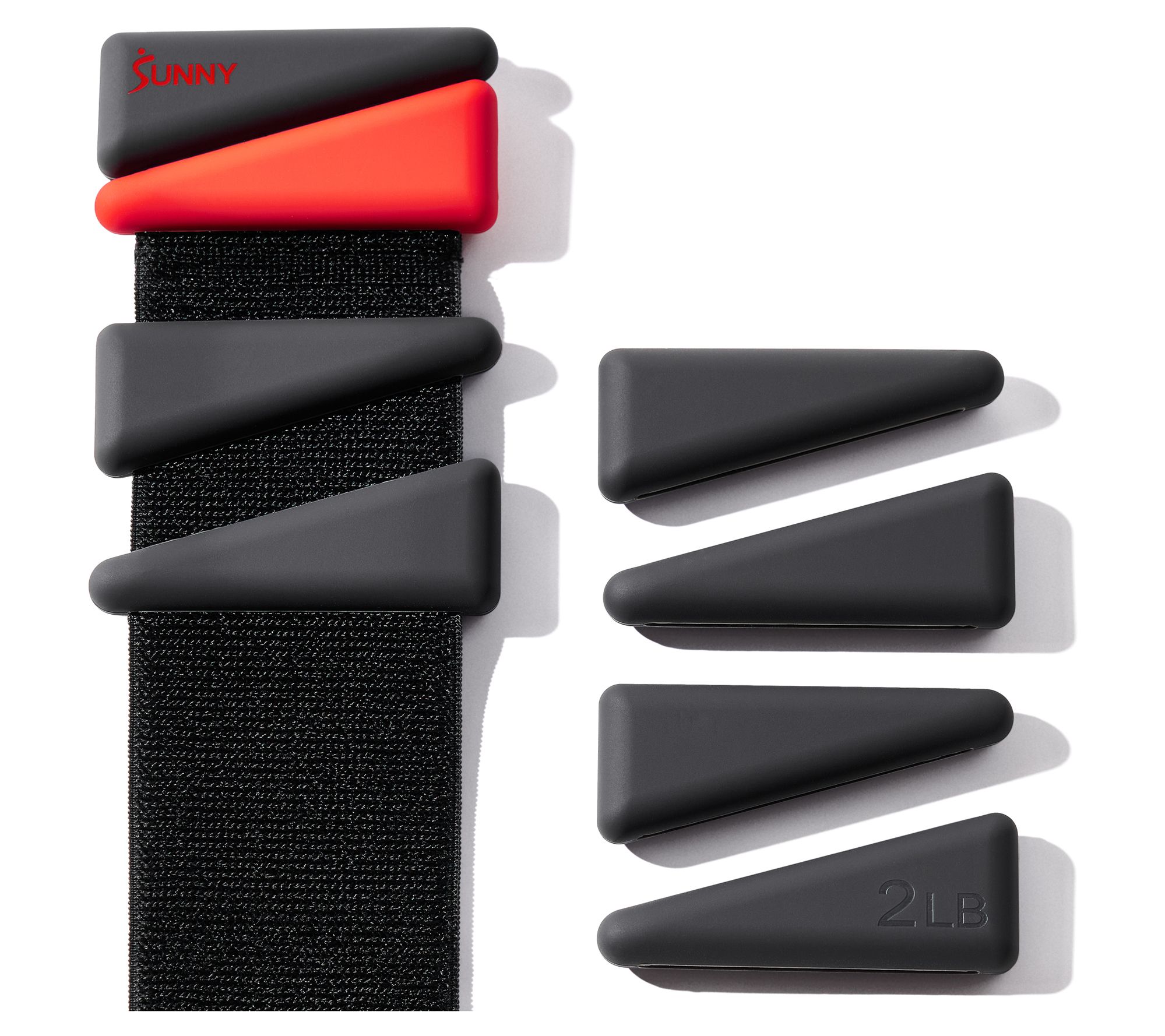 Sunny Adjustable Wrist Weights Set - 2lbs