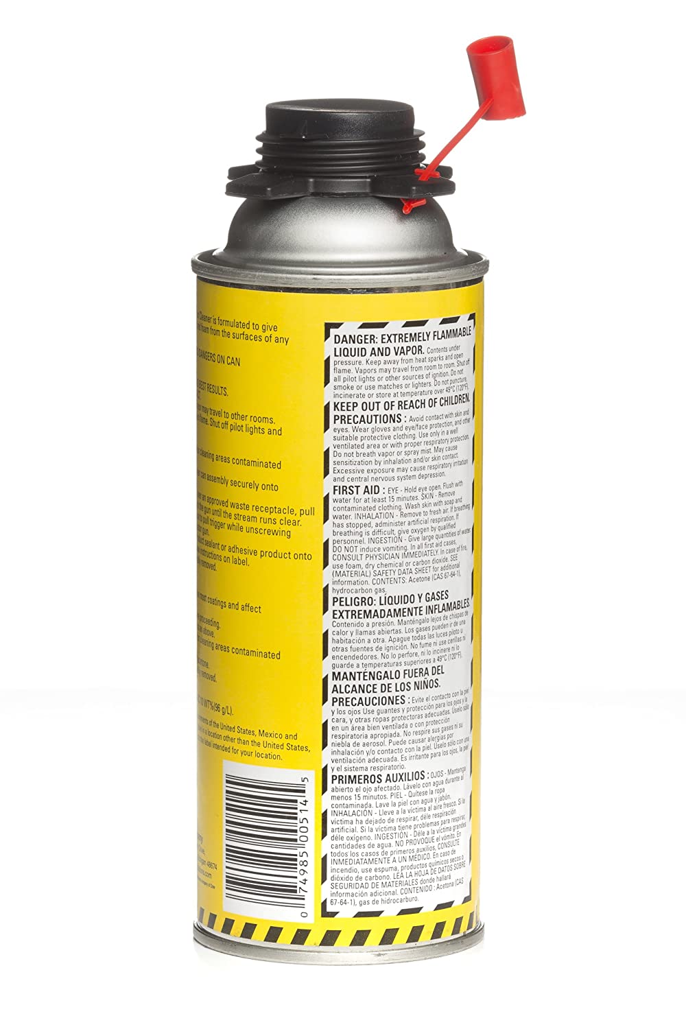 GREAT STUFF Foam Cleaner | Polyurethane Foam Residue Remover, 12 oz. (12 Pack)