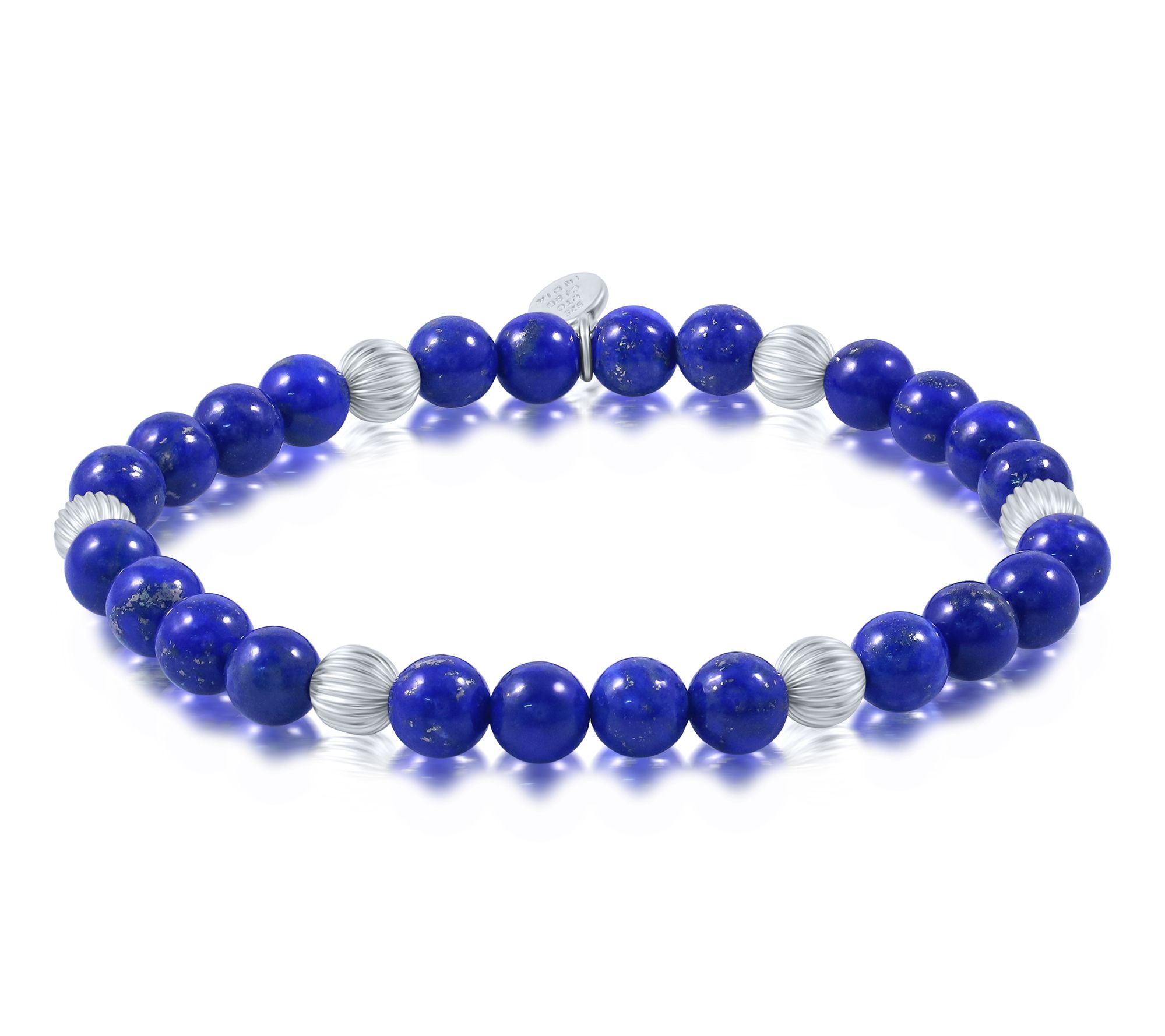 Christian James by Scott Grimes Sterling Stretch Bead Bracelet