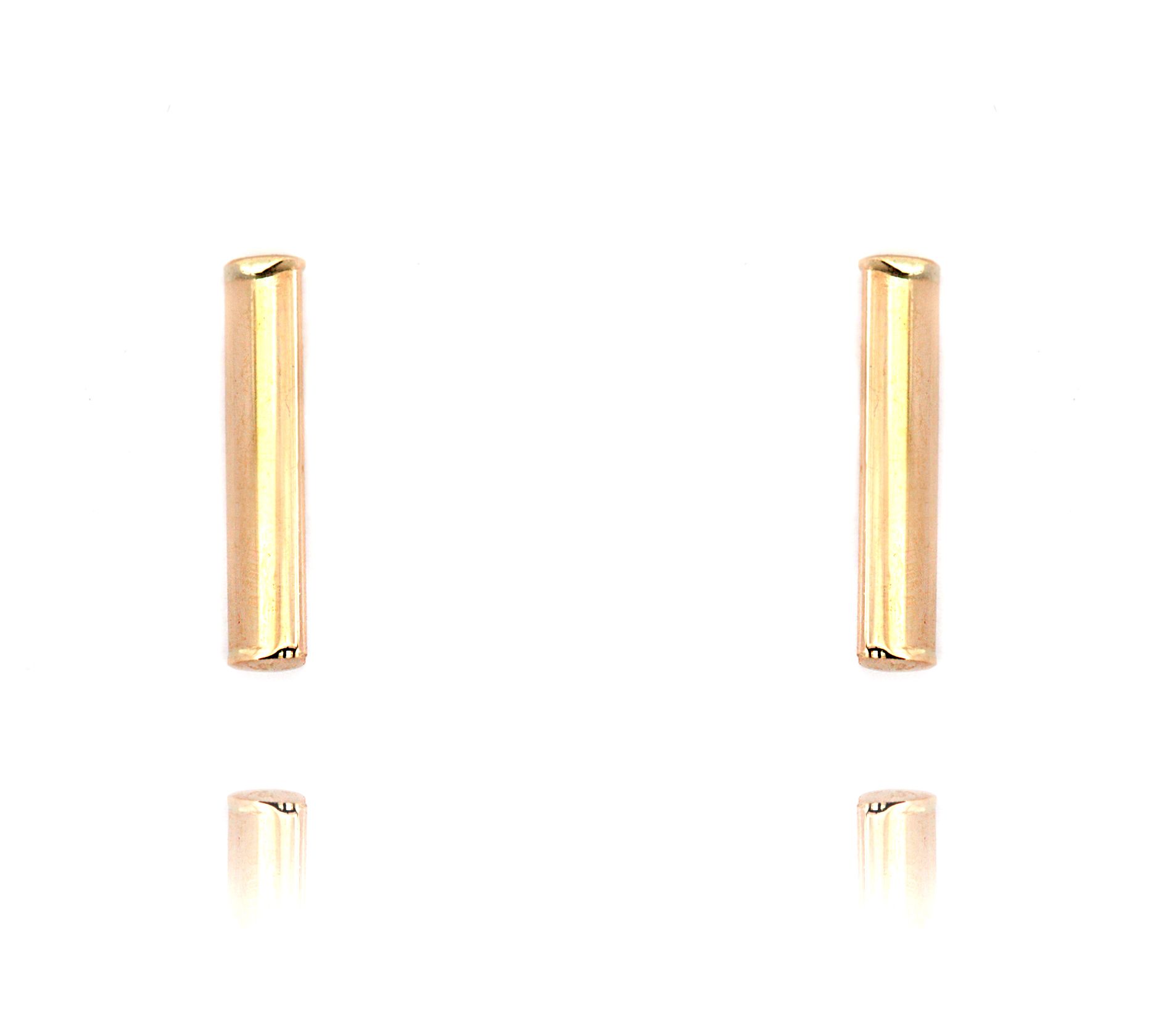 Adi Paz 14K Gold Bar Stud Earrings
