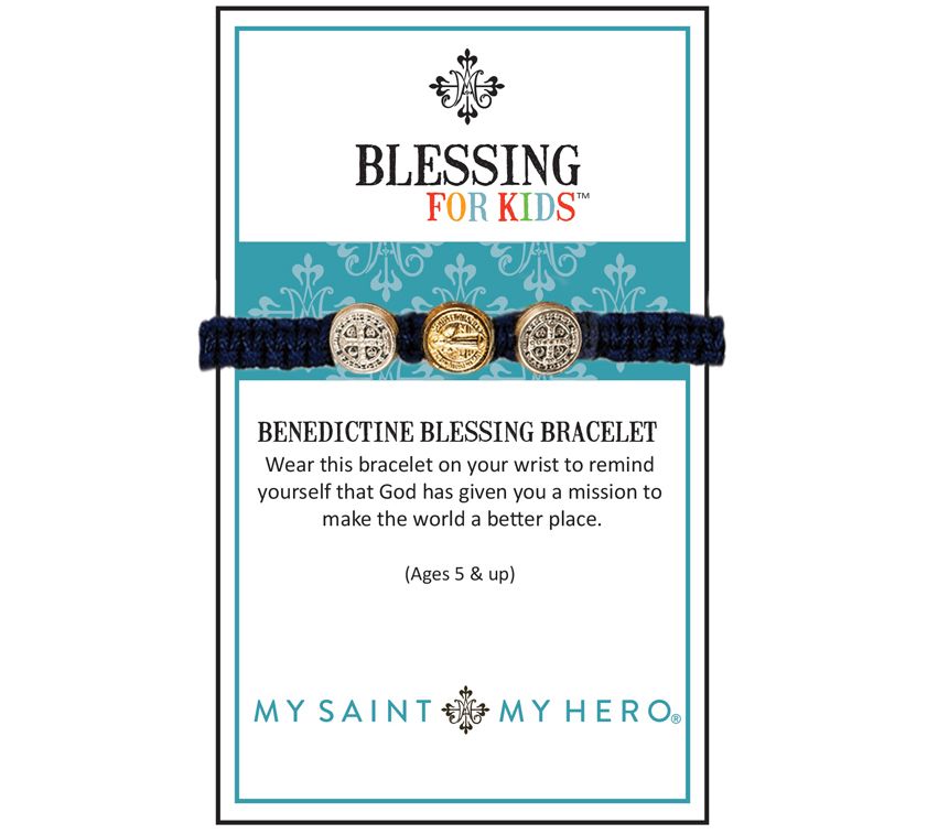 My Saint My Hero Blessings for Kids Bracelet