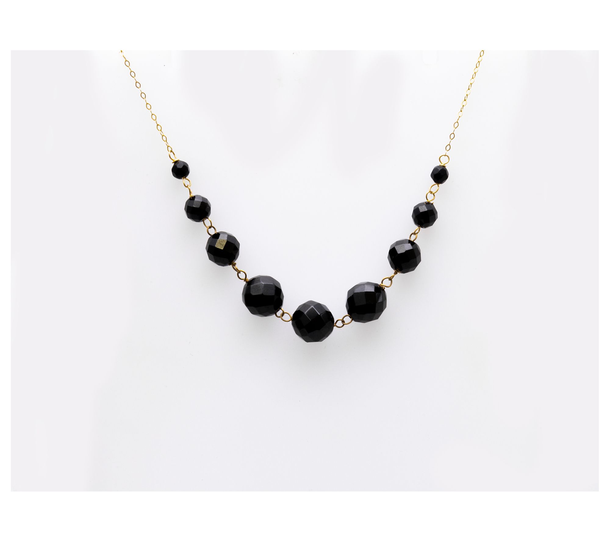 Alkeme 10K Gold Everyday Glamour Faceted SpinelNecklace