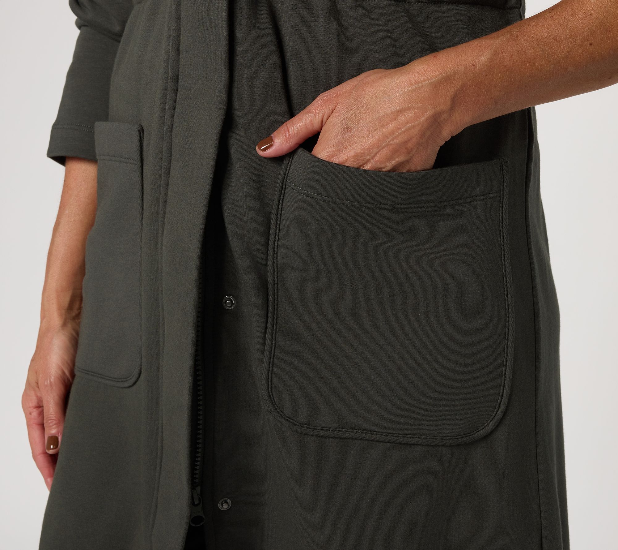 Barefoot Dreams Brushed Luxe Lounge Hooded Parka