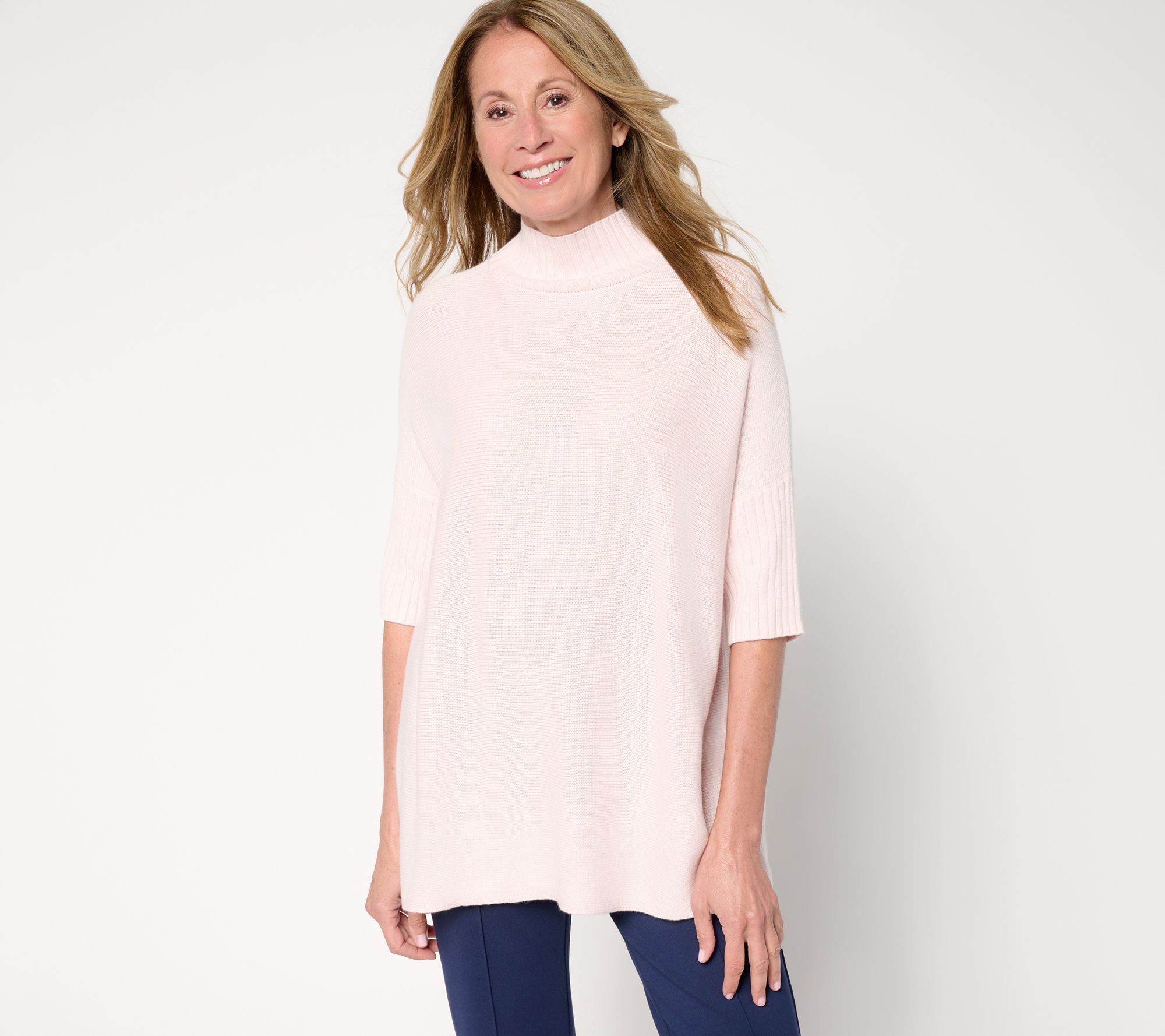 Joan Rivers Dolman Sleeve Turtleneck Sweater