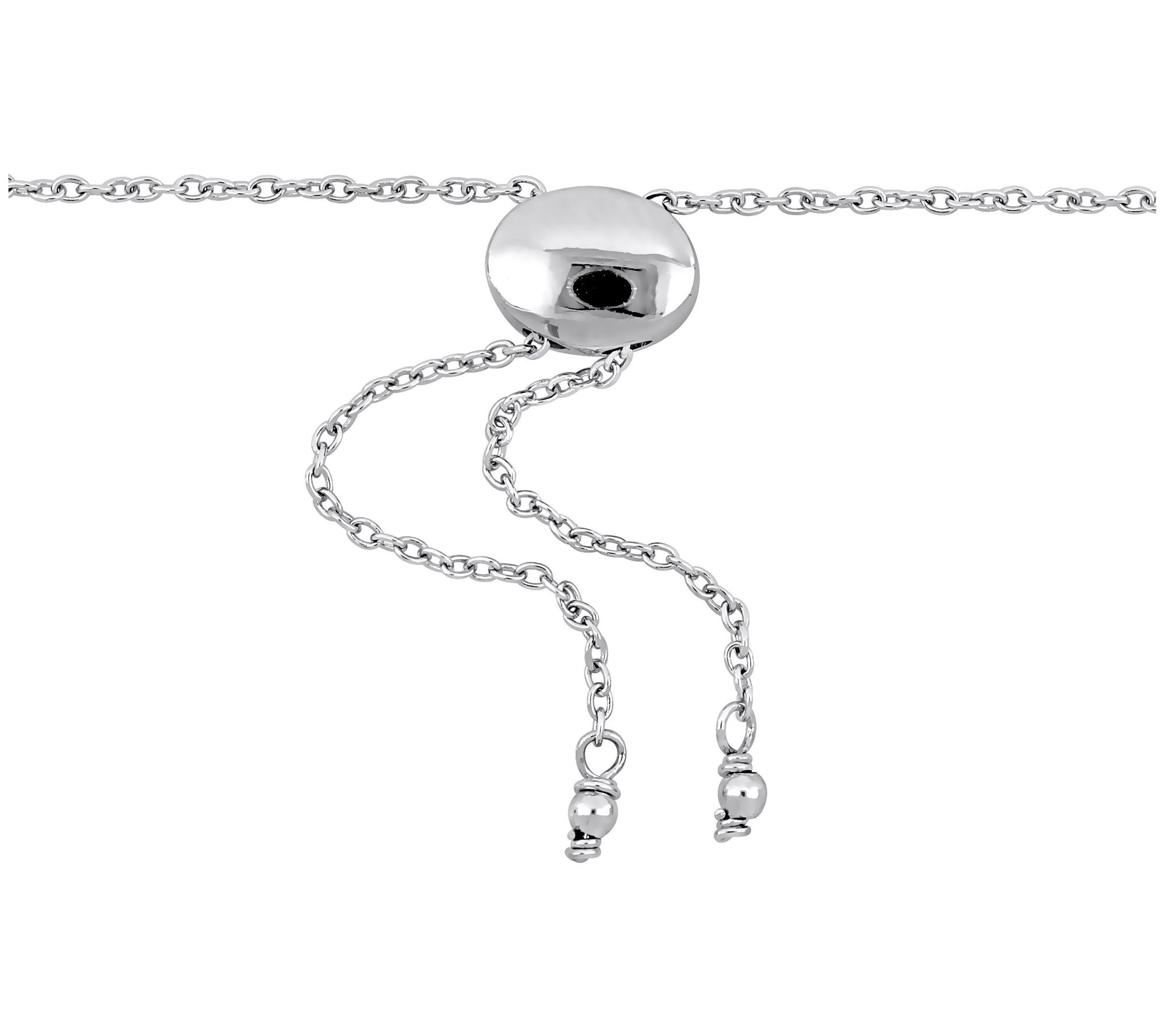 Affinity Cultured Pearl Adjustable Bracelet, Sterling Silver