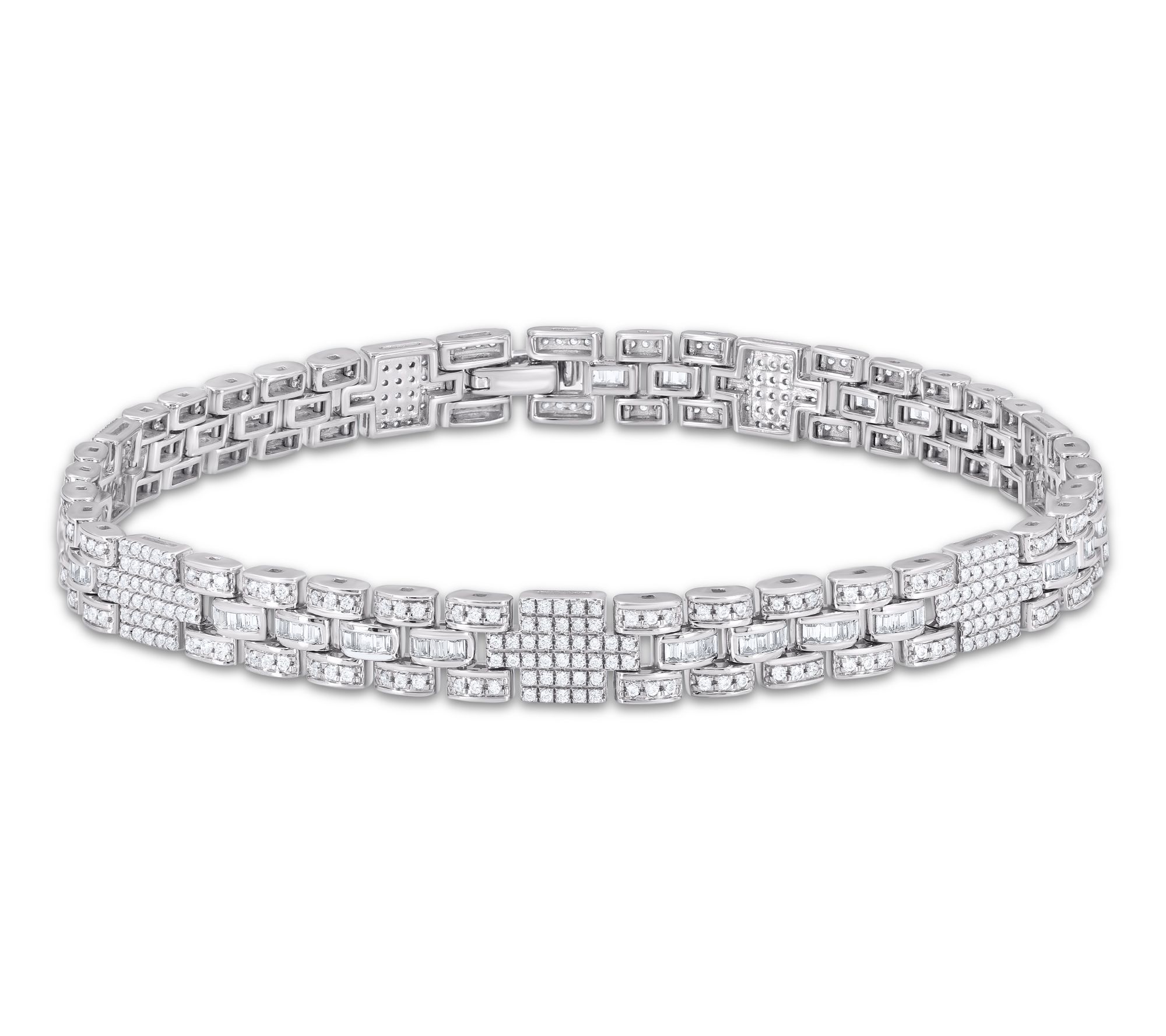 Affinity Diamonds 2.00 cttw Diamond Bracelet, 14K White Gold