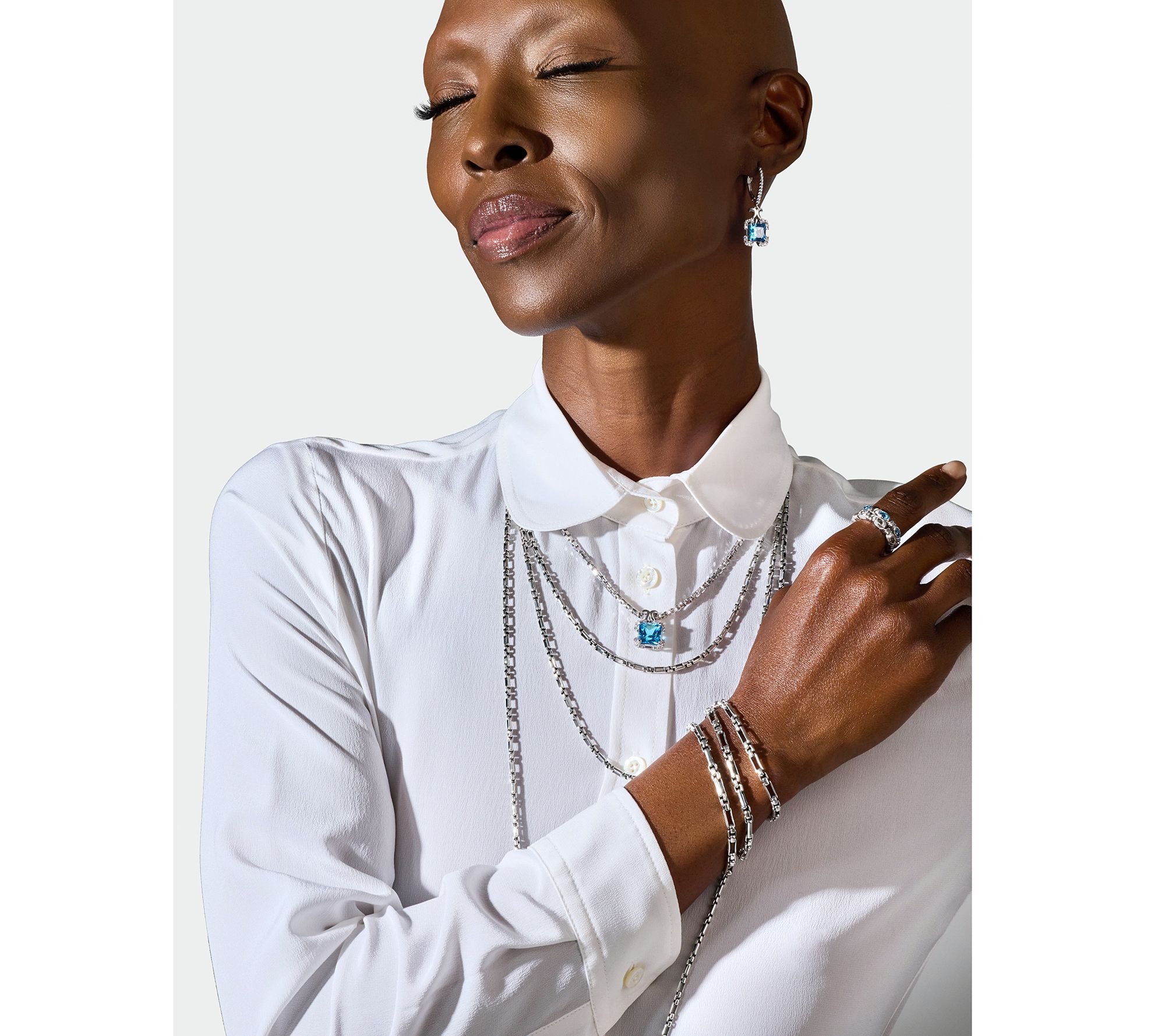 Christian James by Scott Grimes Sterling 4mm Luciano Link Bracelet, 8.9g