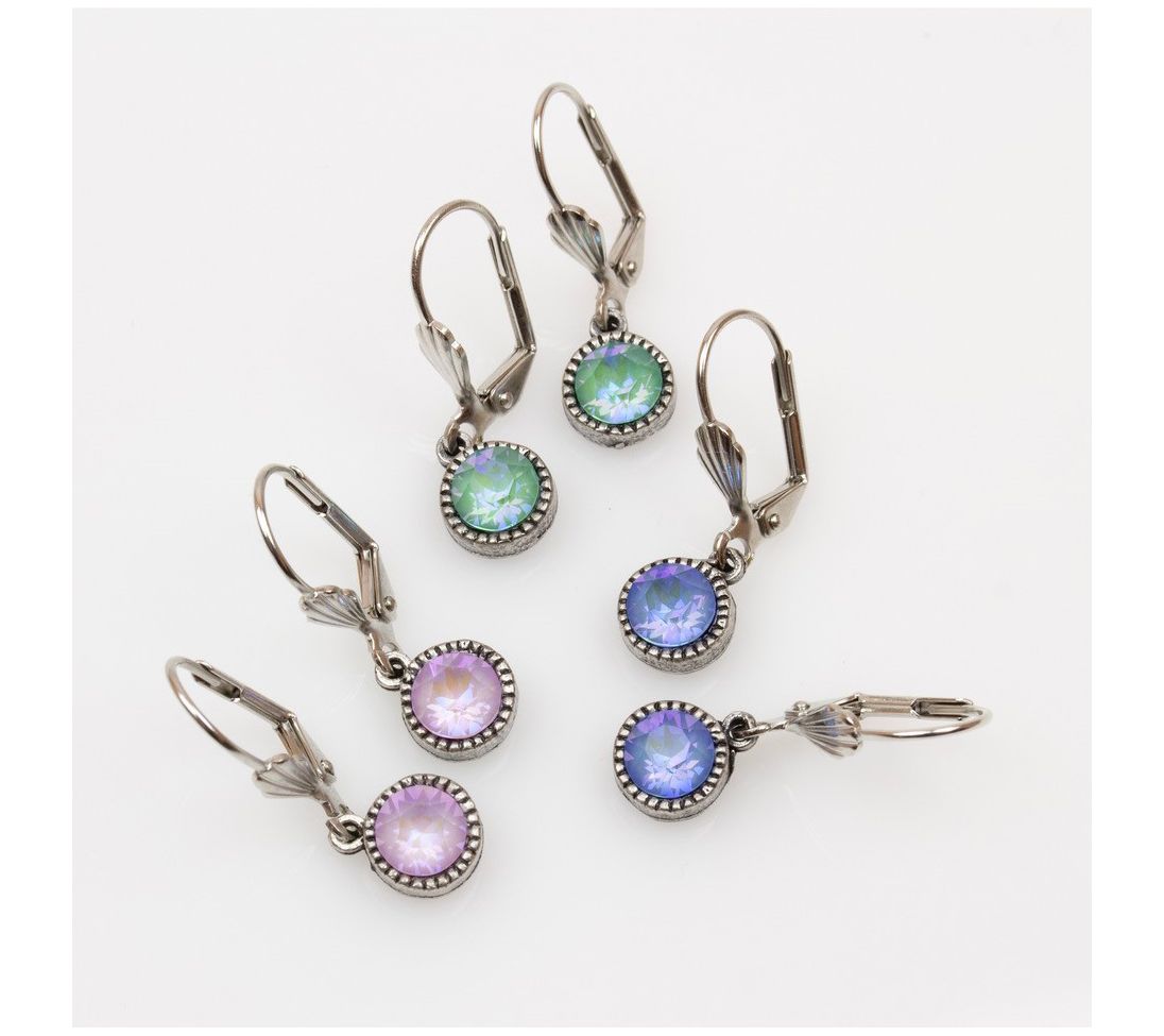 Anne Koplik Set of 3 Round Drop Earrings