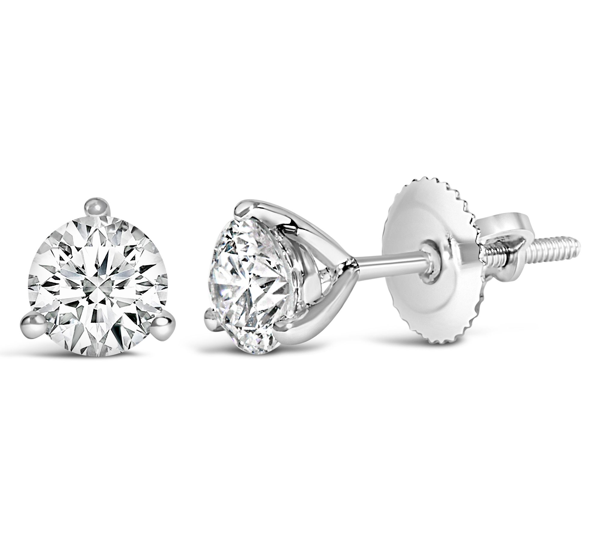 Haus of Brilliance 0.40 cttw Lab-Grown DiamondEarrings, 14K