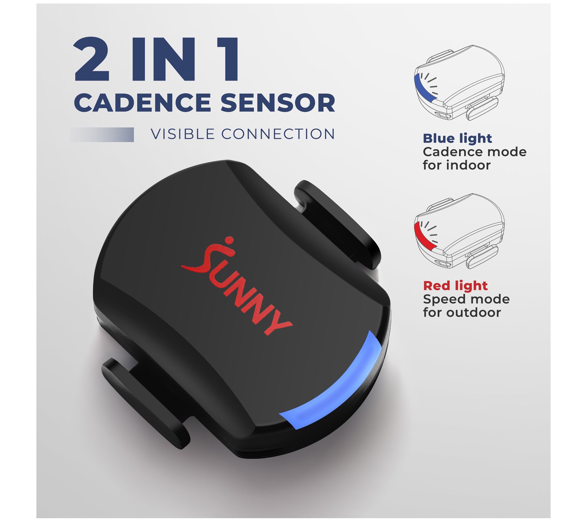 Sunny Fitness Exercise Cycling 2-in-1 Advanced Cadence/RPM