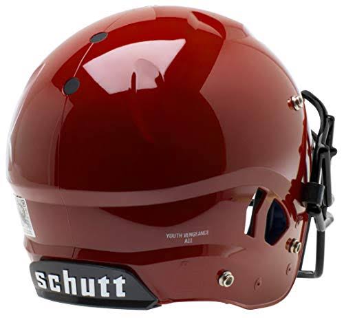 Schutt Vengeance A11 Youth Football Helmet, XL / Scarlet