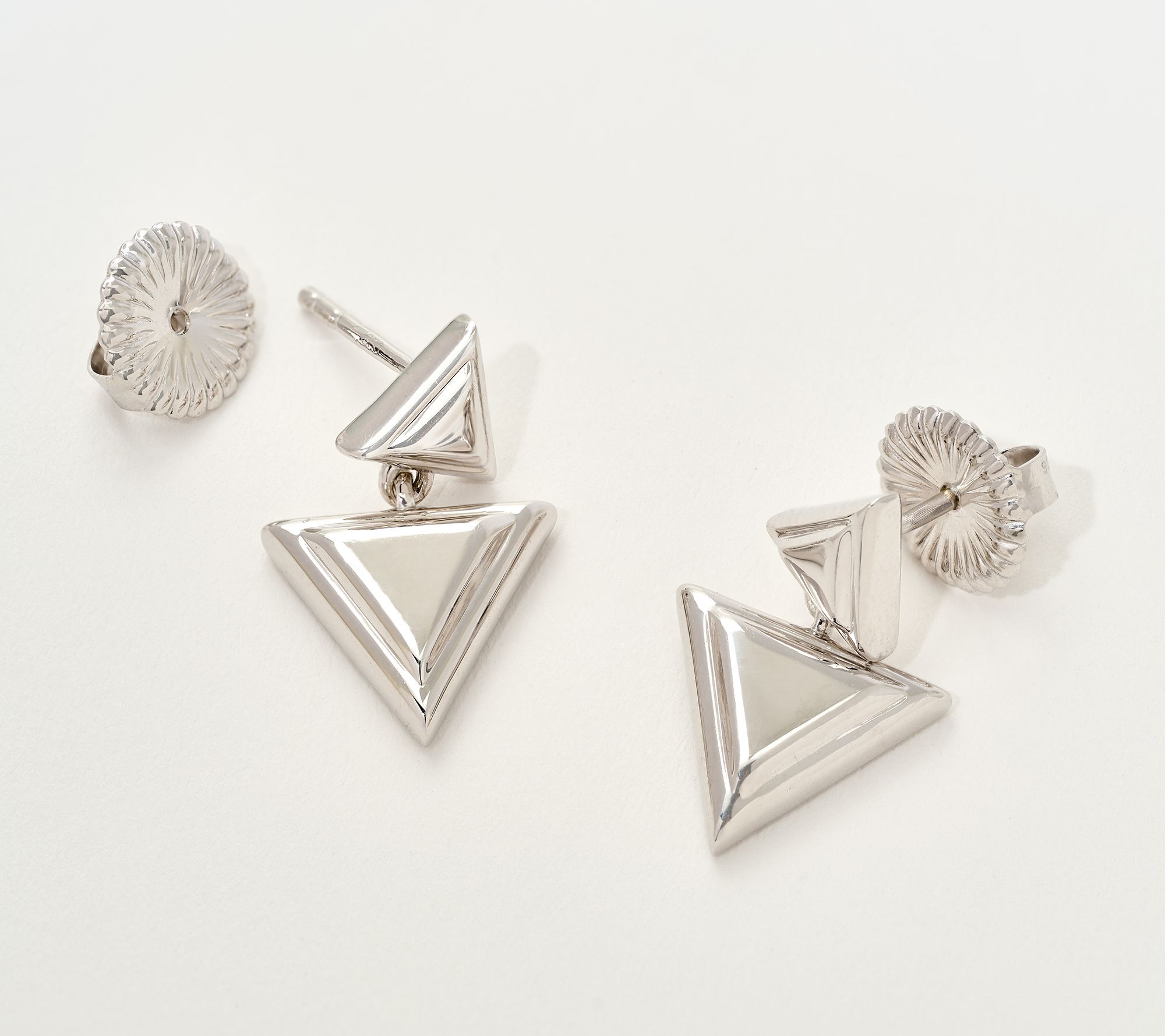 Christian James by Scott Grimes Sterling Silver Life Drop Earrings