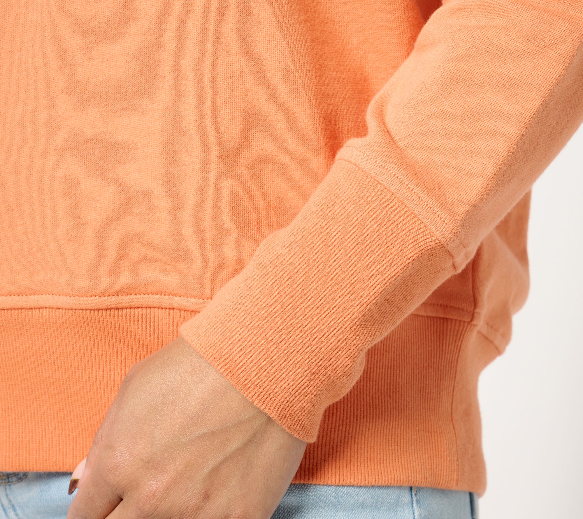 Studio Park x Amy Stran French Terry V-Neck Pullover