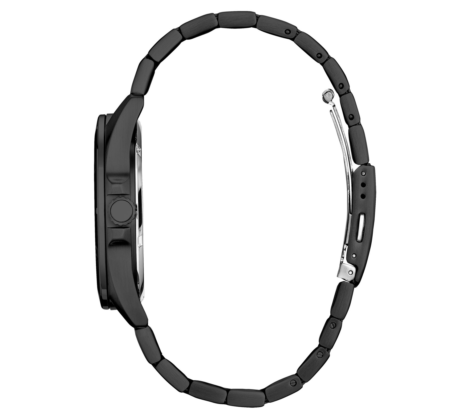 Citizen Men's Black IP Stainless Bracelet Watch