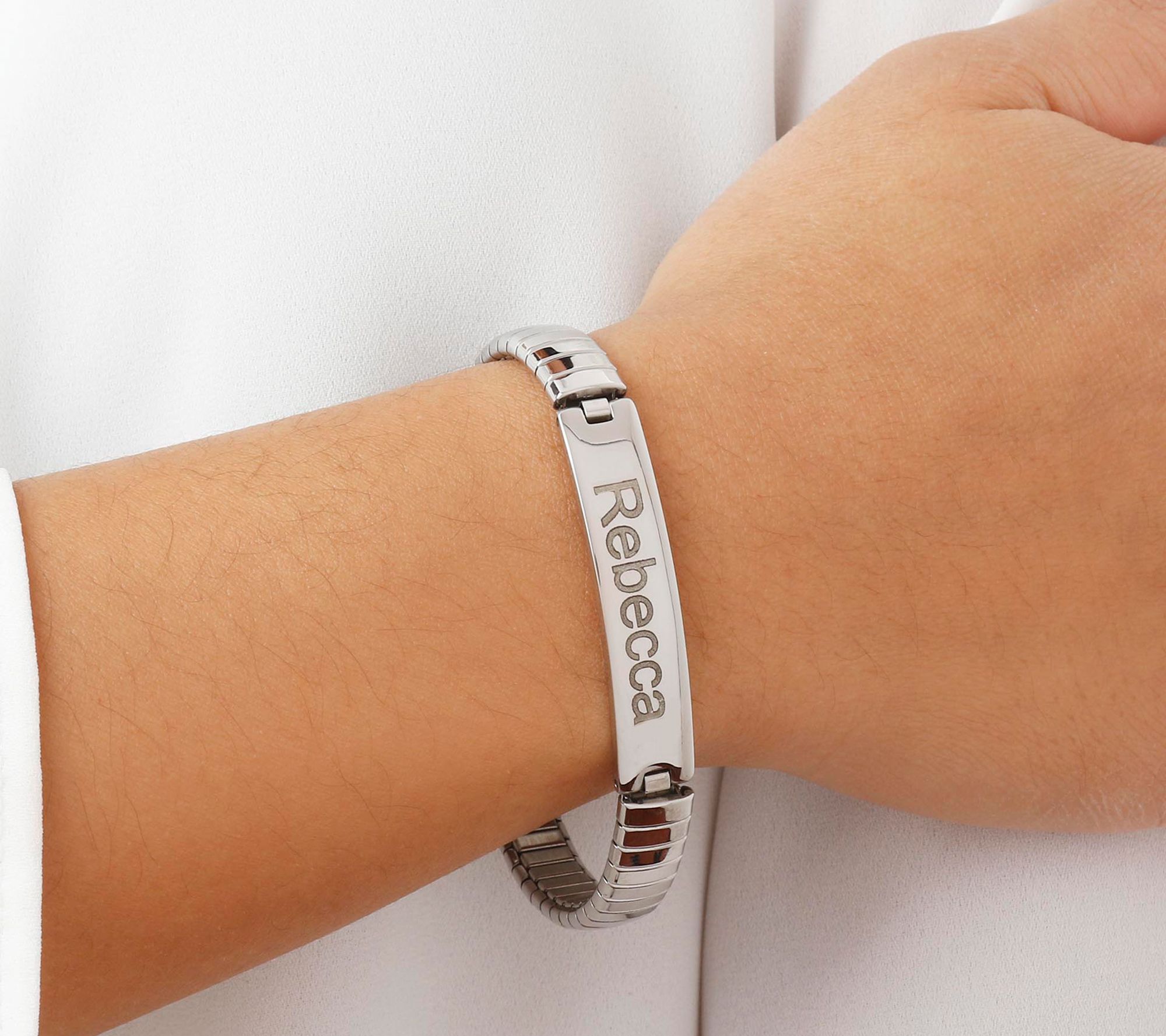 Steel by Design Personalized Expansion Bracelet