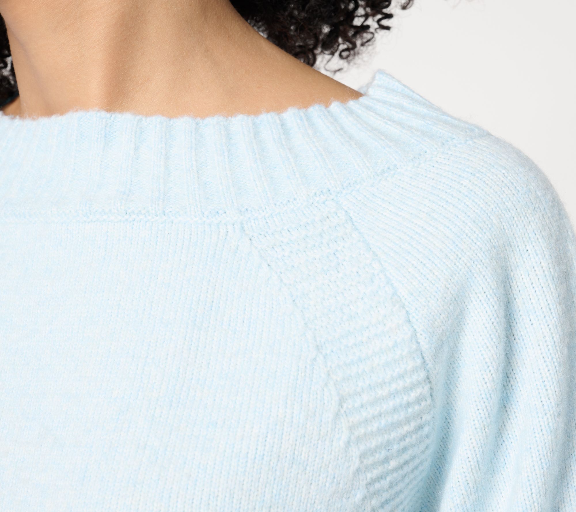 Me by Jennie Garth Bailey Boatneck Sweater with Raglan Detail