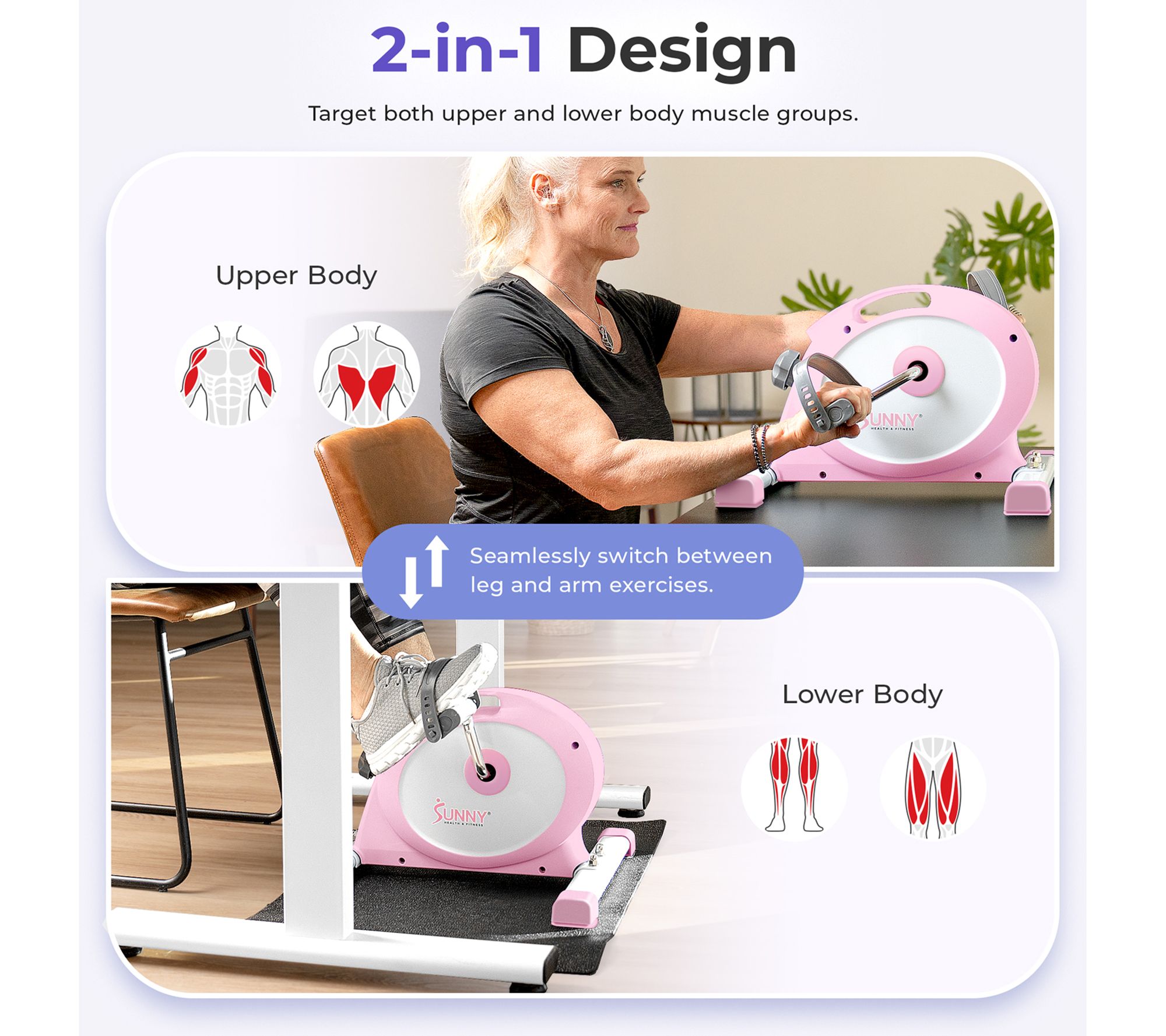 Sunny Under Desk Smart Mini Pedal