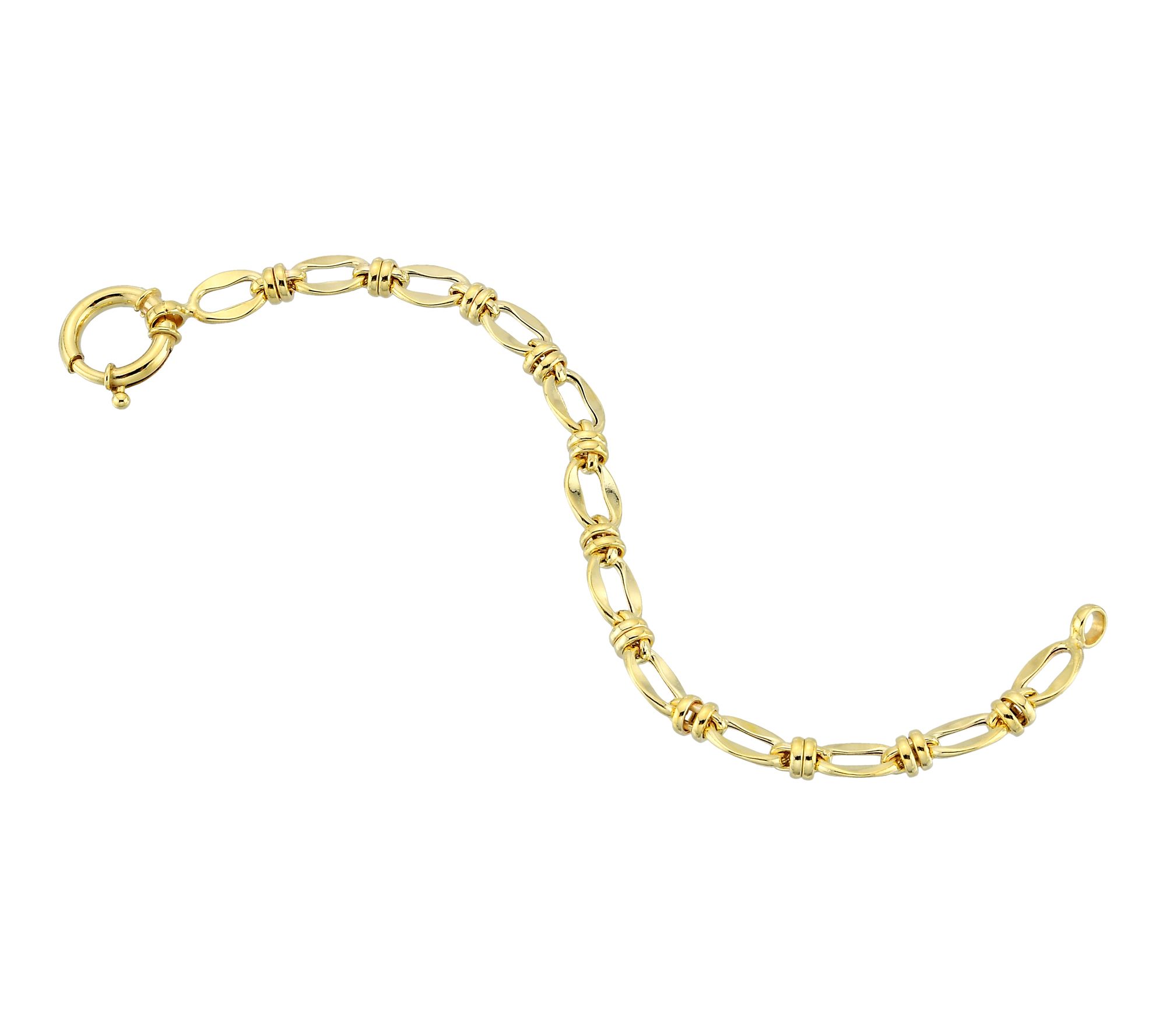 Silver Style Status Link Bracelet, Sterling Silver