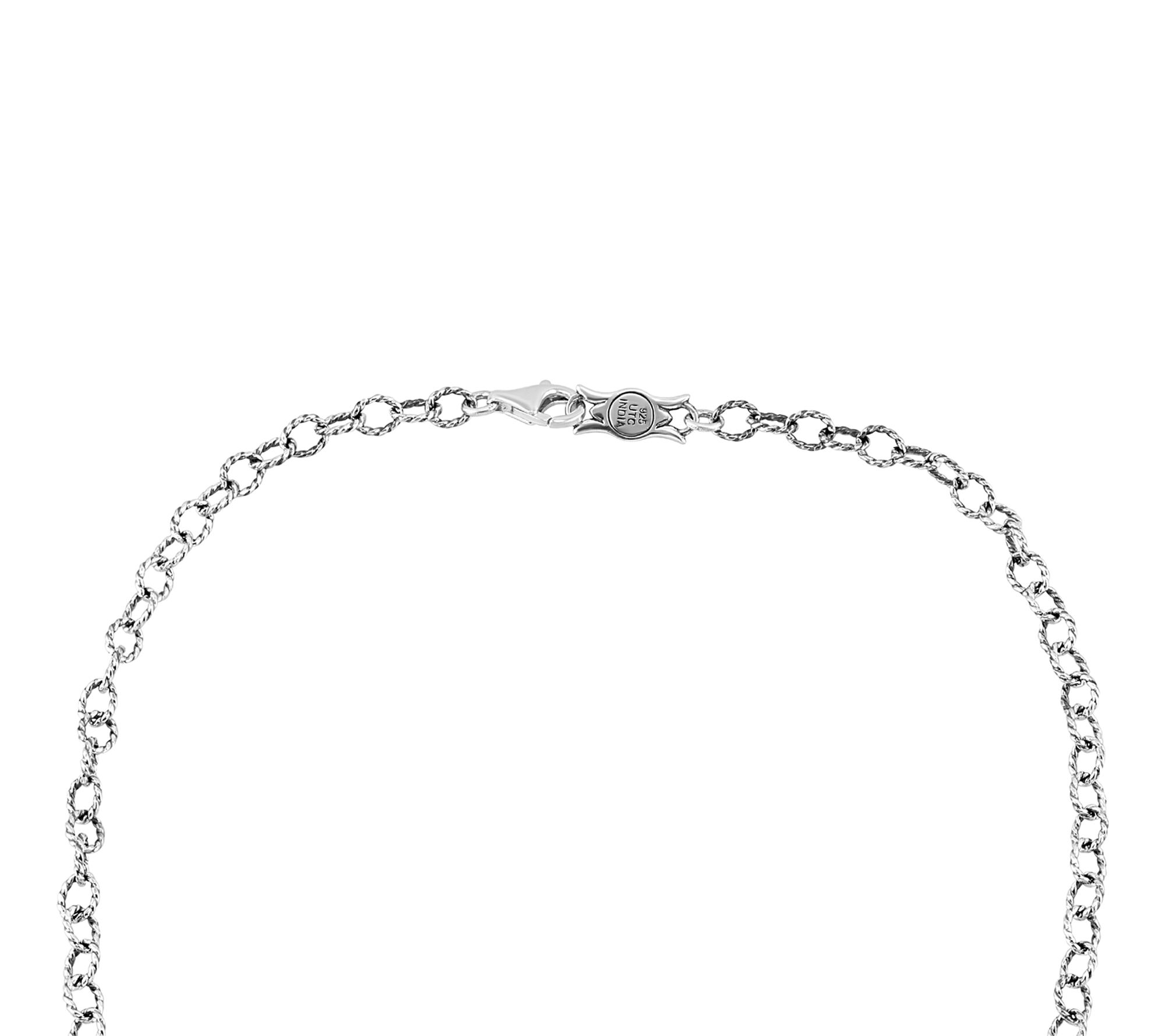 American West Sterling Multi-Gemstone StatementNecklace