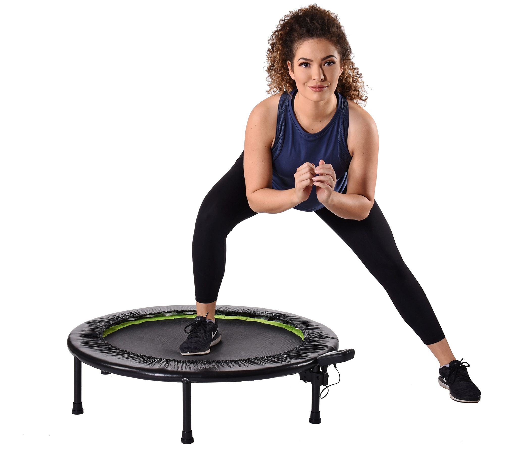 Stamina 1635 Fitness Trampoline w LCD Monitor T racking