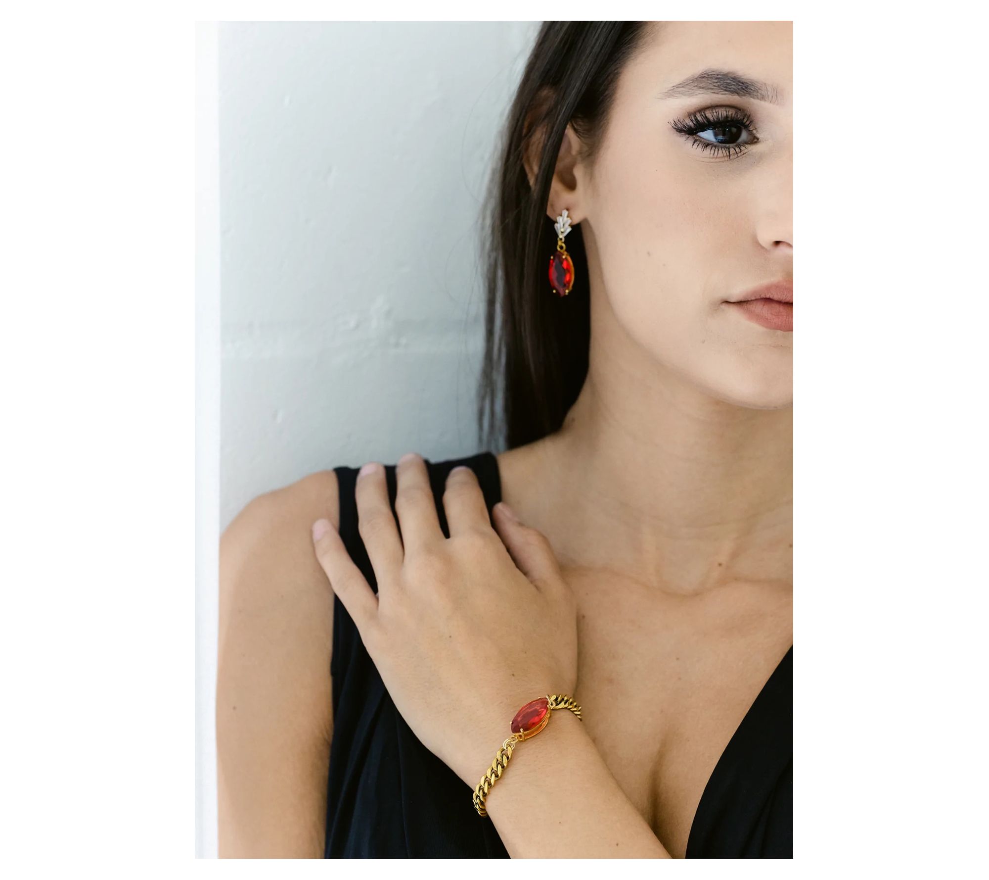 Adriana Pappas Designs Marquise Station Bracelet