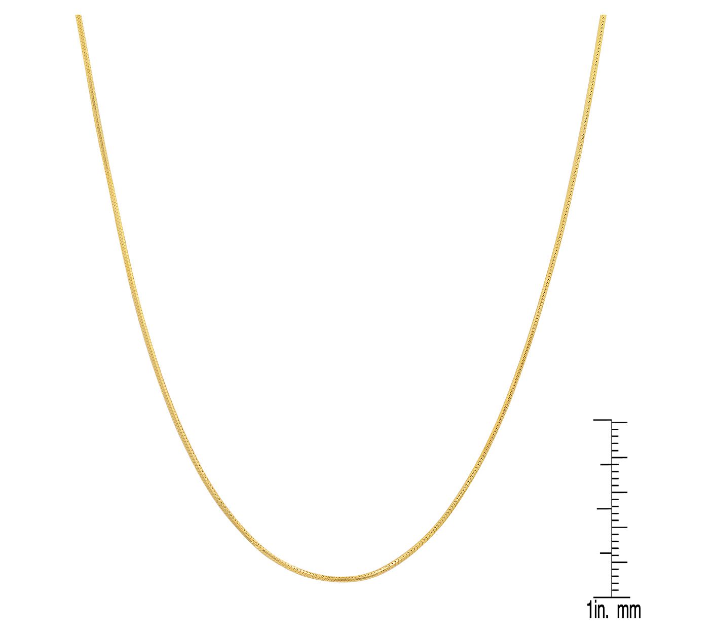 Silver Style Snake Chain Necklace, Sterling