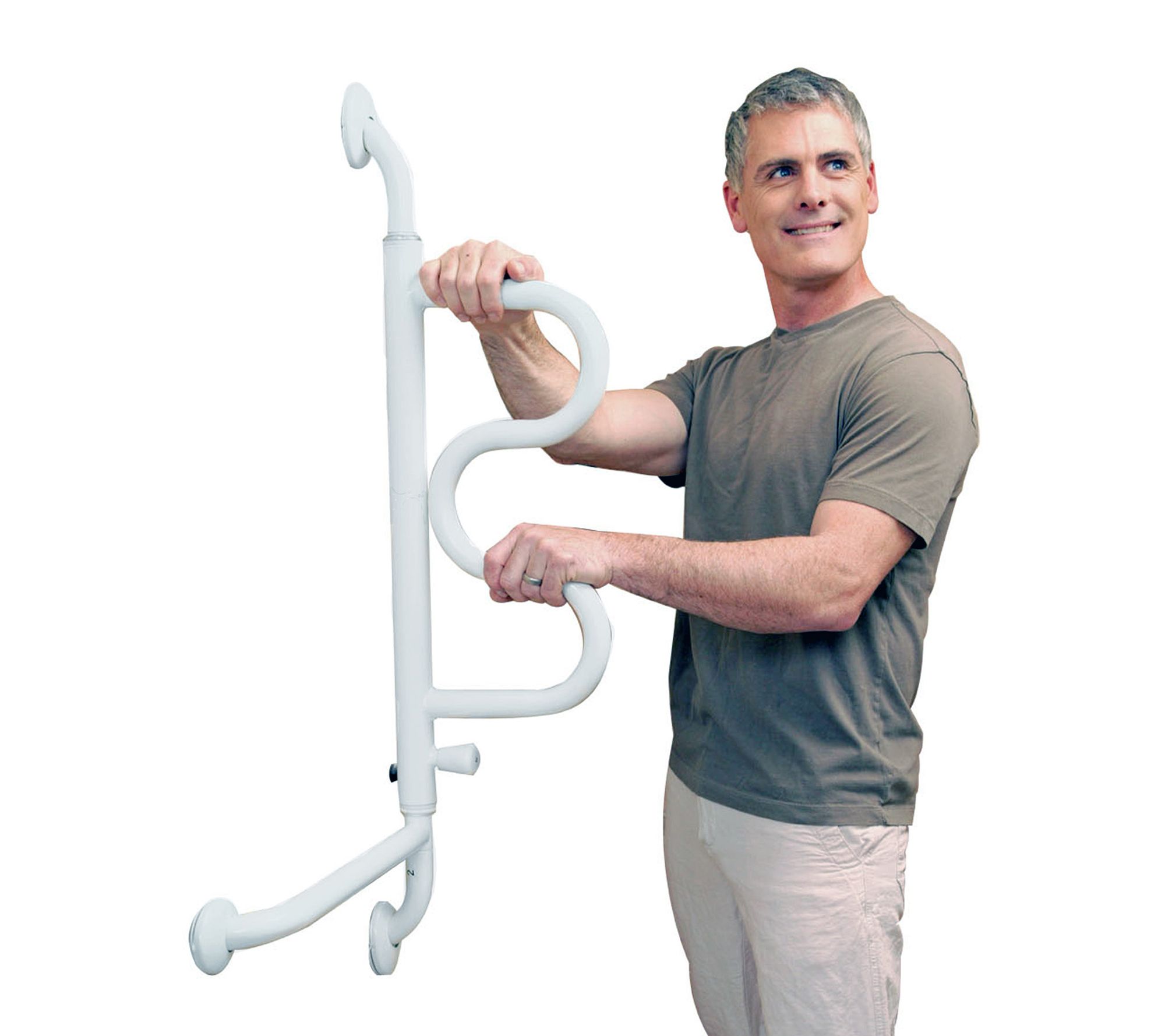 Stander Wall-Mounted Curve Grab Bar