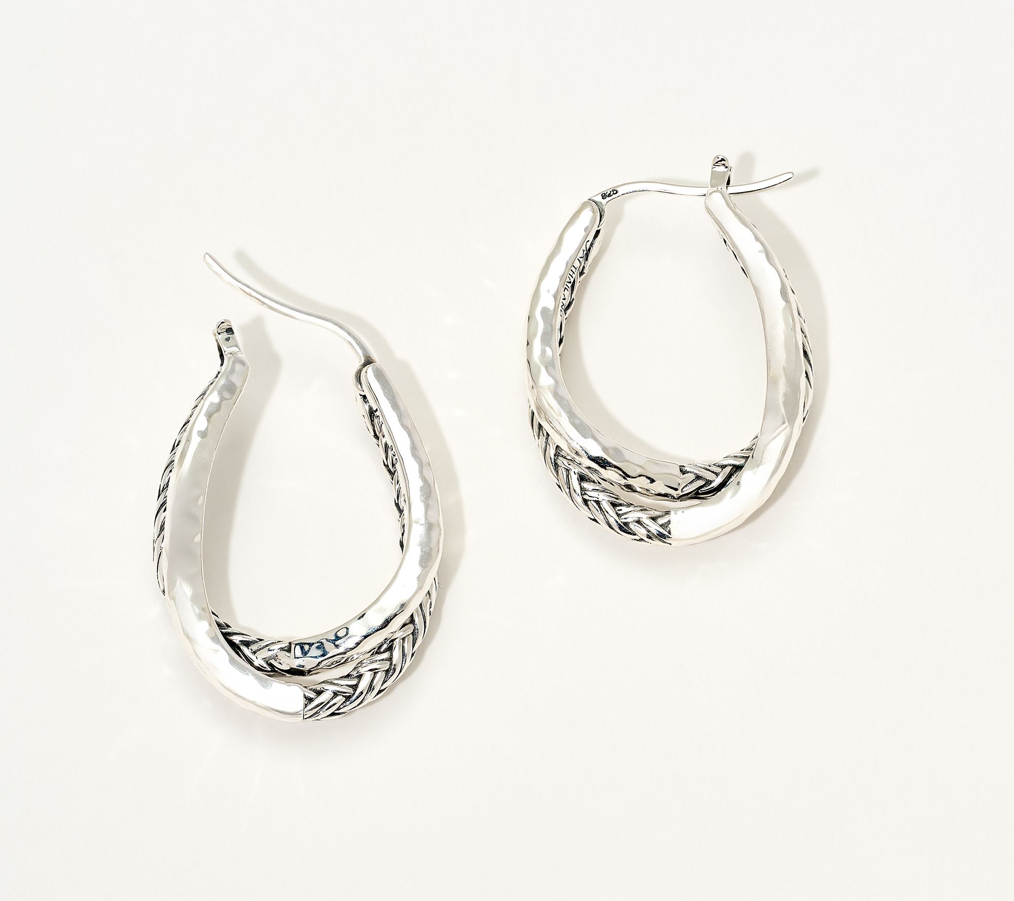 JAI Sterling Silver Legacy & Hammered 1