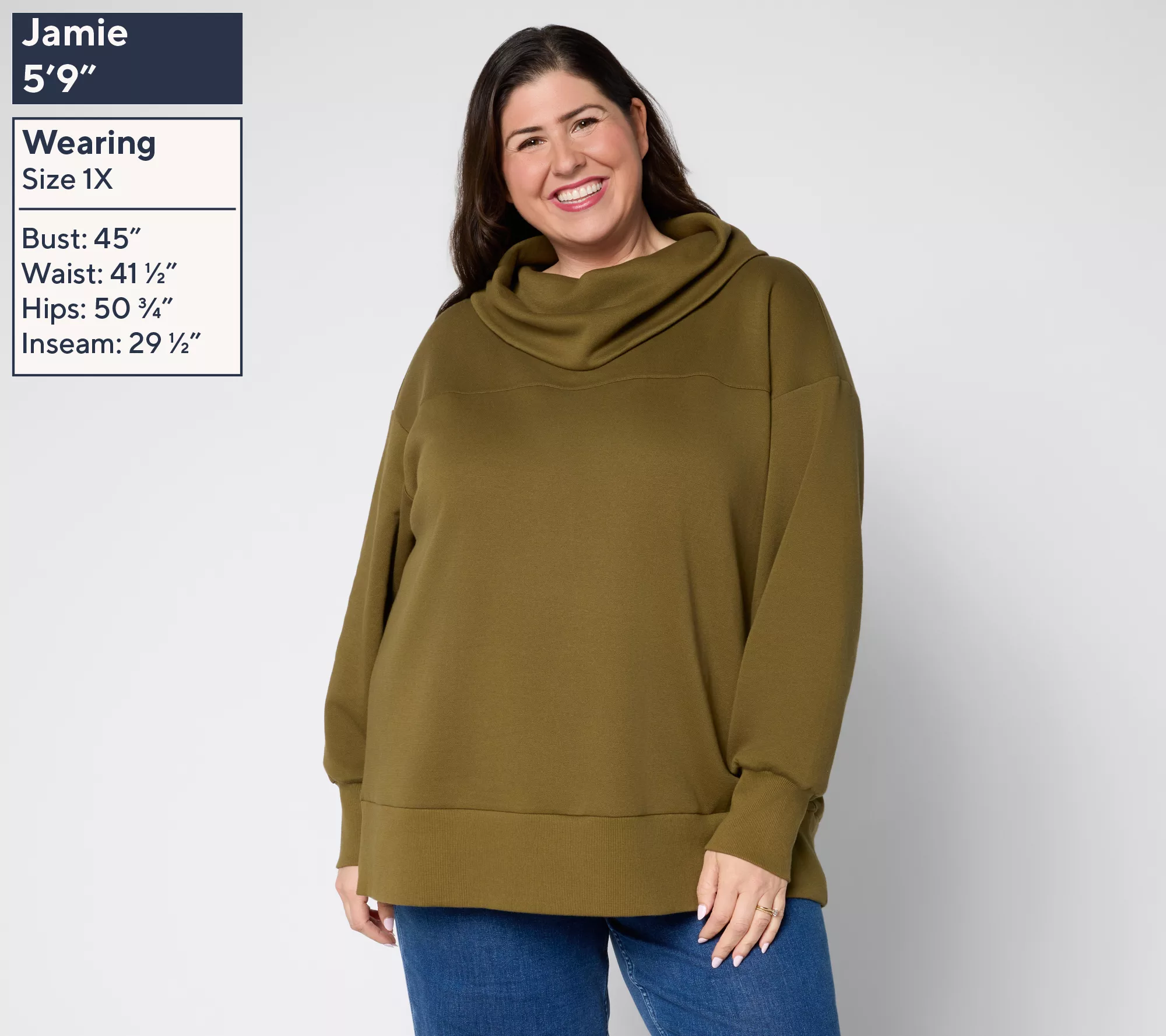 Martha Stewart Signature Regular Texture Knit Tunic