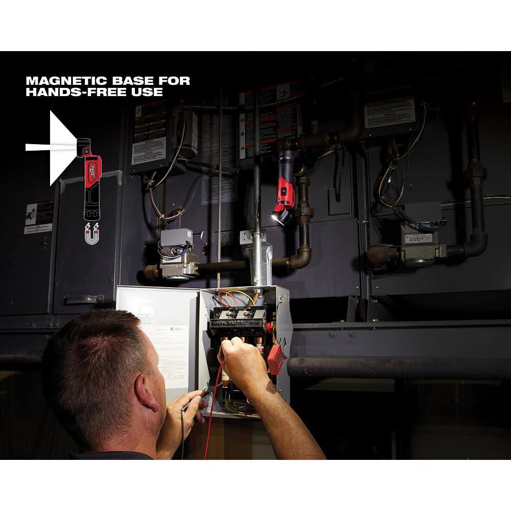 Milwaukee 2113-21 500 Lumens LED Pivoting Rechargeable Flashlight