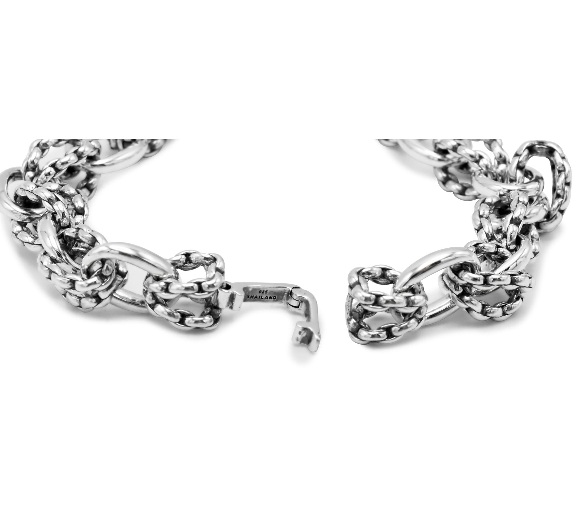 Tiffany Kay Studio Sterling Silver Textured Lin k Bracelet