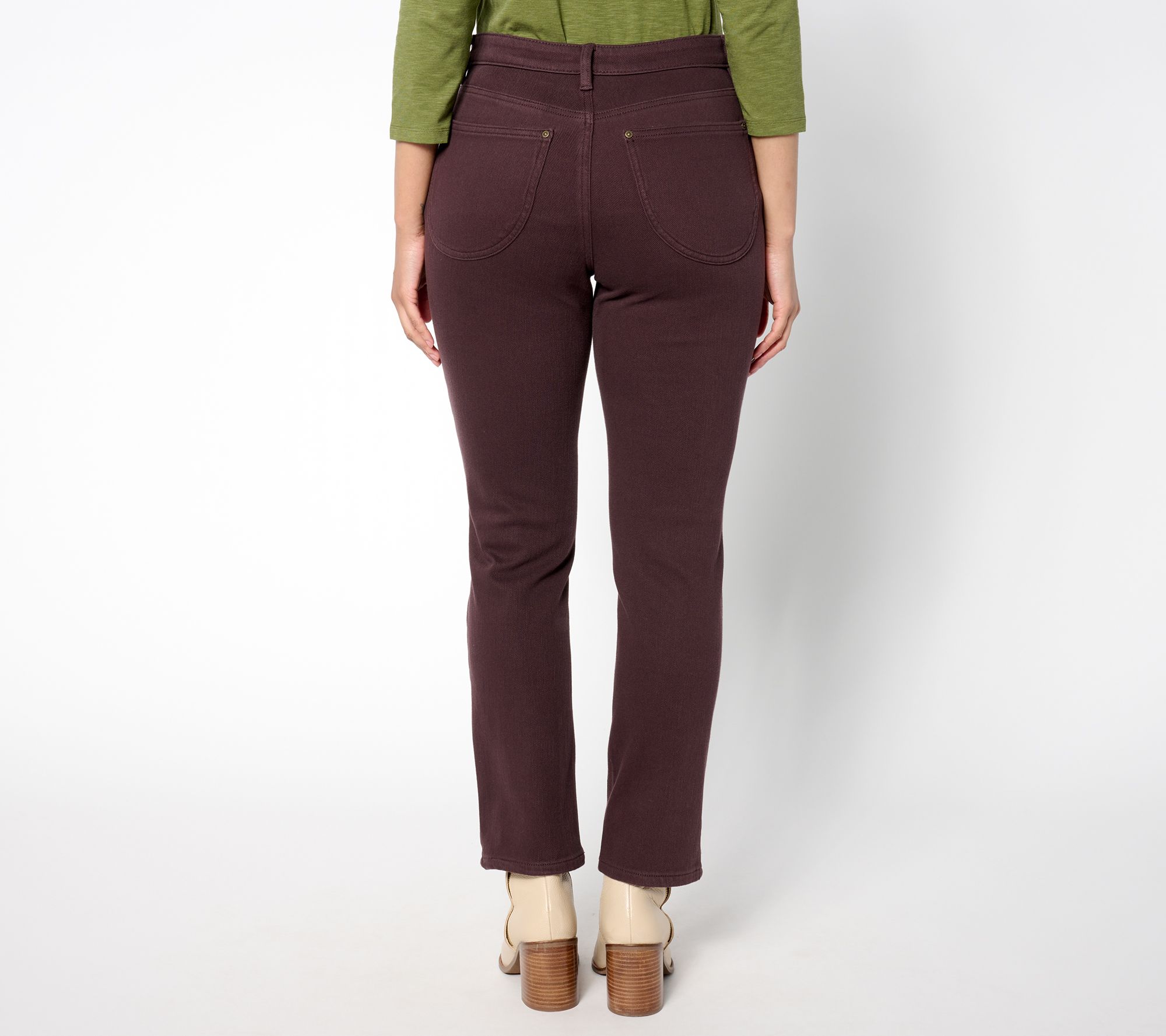 Belle by Kim Gravel Petite Flexibelle Curvy Pocket Jean